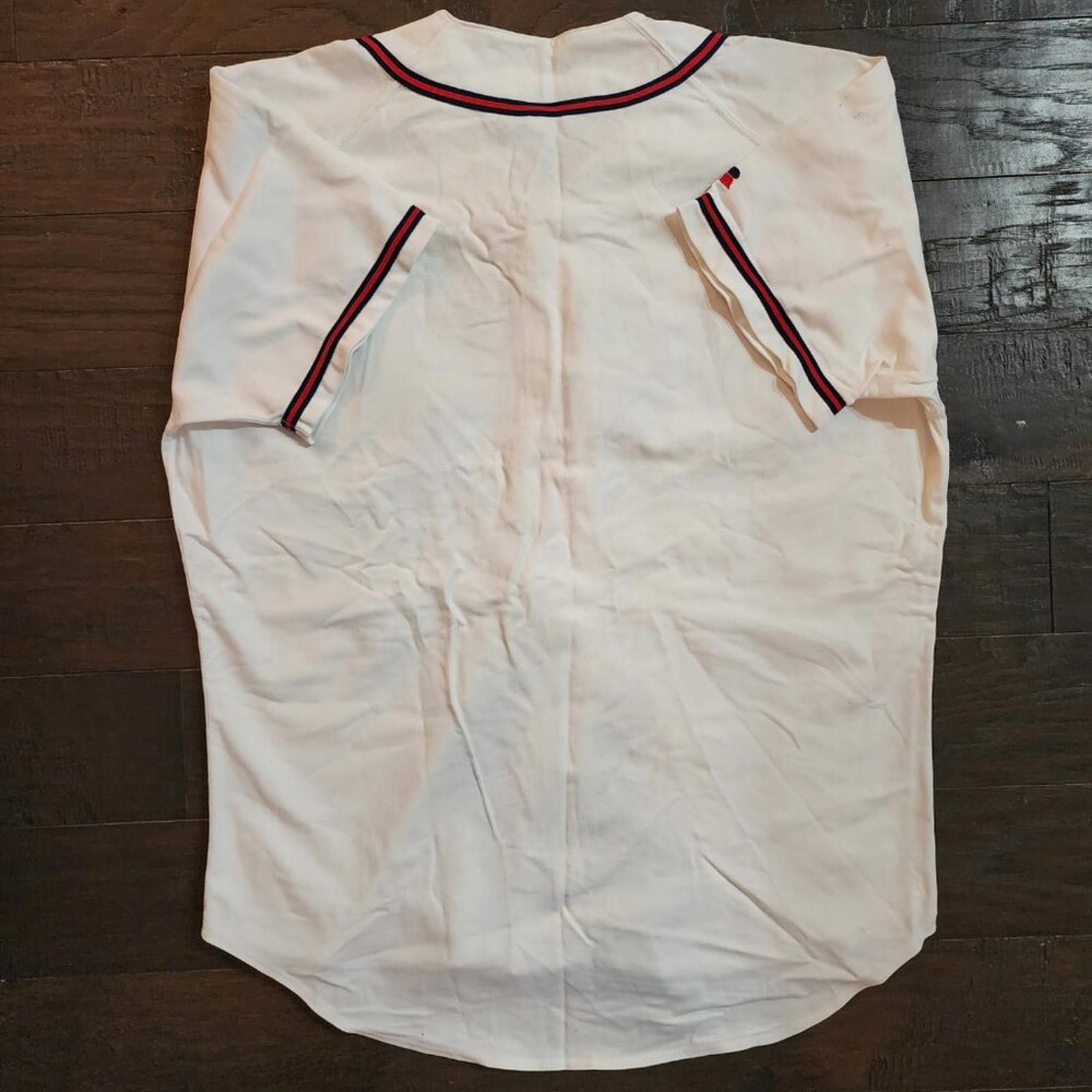 Russell Athletic Atlanta Braves jersey. Diamond Collection. Russell Size 48 Size US L / EU 52-54 / 3 - 2 Thumbnail
