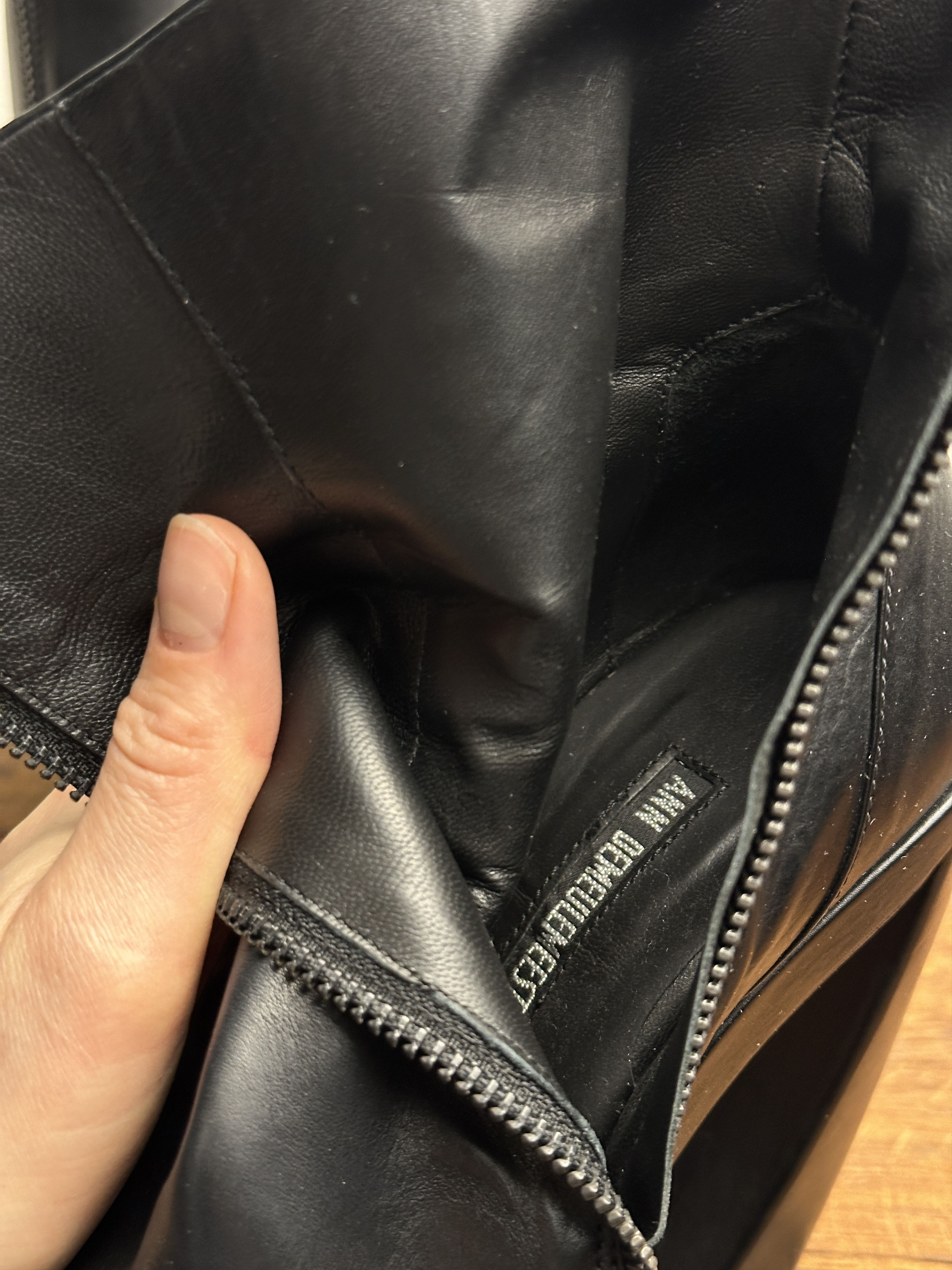 Ann Demeulemeester Ann Demeulemeester Cutout Space Heeled Boots Size US 8.5 / IT 38.5 - 13 Thumbnail