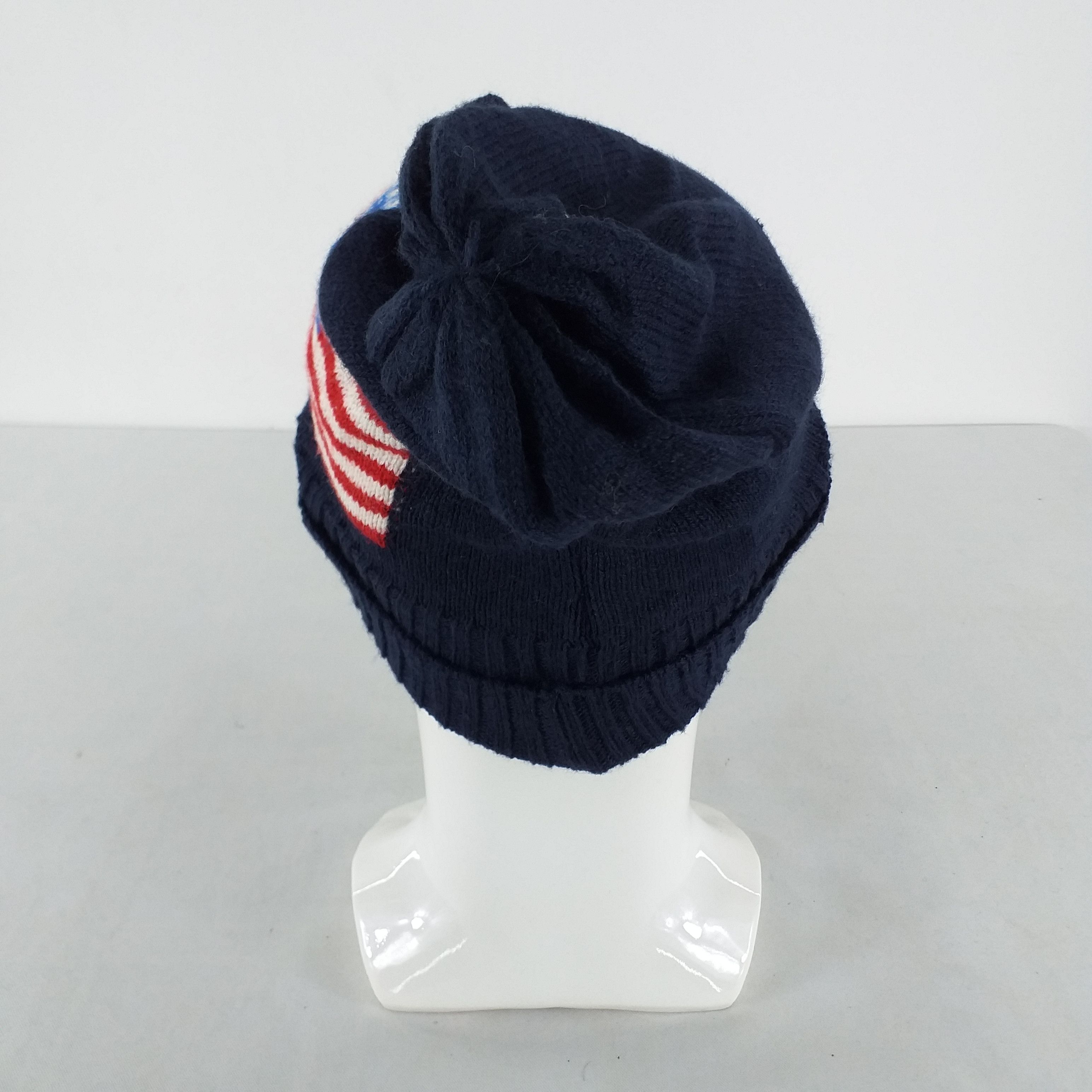 Japanese Brand Big Flag Snow Cap Hat Beanie -BN402 Size ONE SIZE - 3 Thumbnail