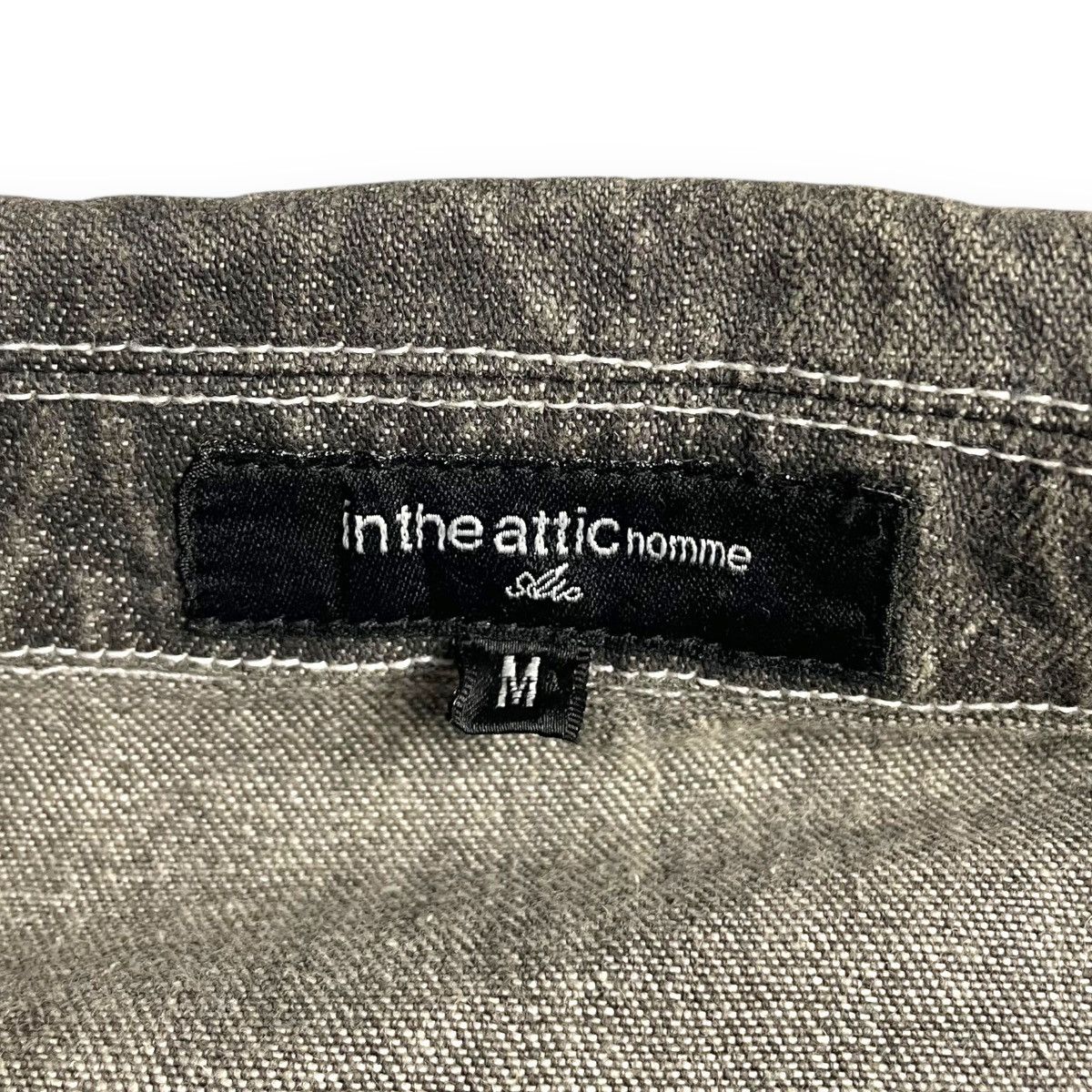 In The Attic 🇯🇵 IN THE ATTIC HOMME WASHED DENIM JACKET Size US M / EU 48-50 / 2 - 15 Thumbnail