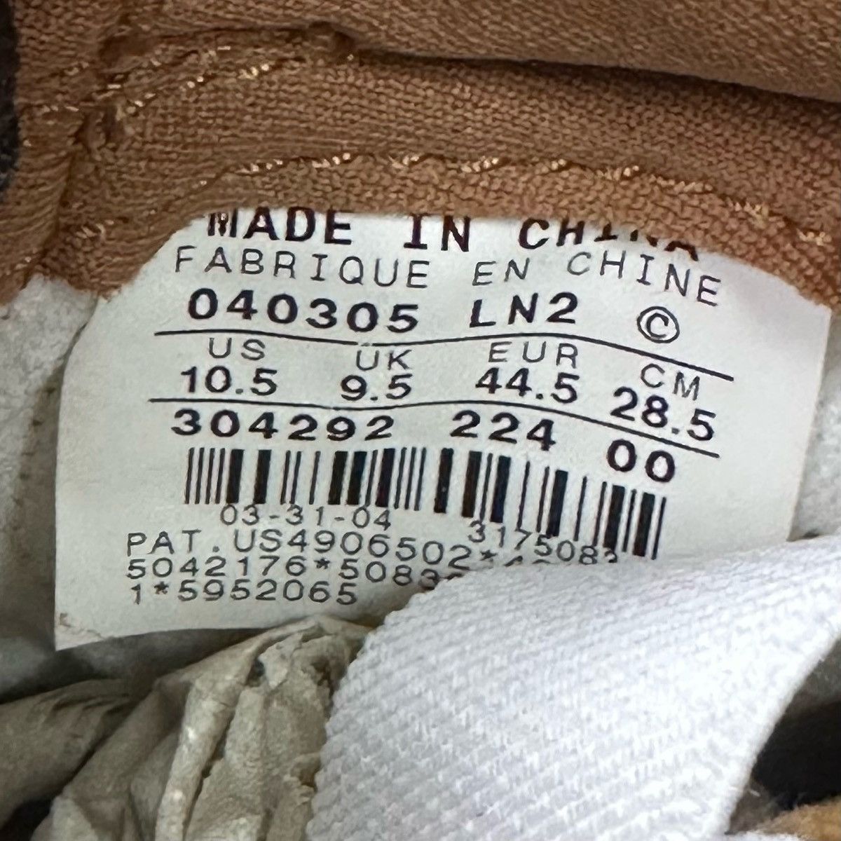 Nike Size 10.5 - Nike Dunk Pro SB Low Carhartt - 304292-224 Size US 10.5 / EU 43-44 - 6 Thumbnail