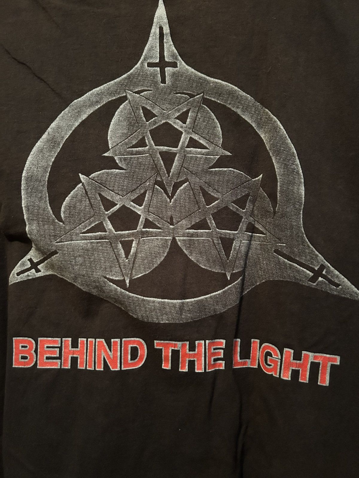 Hanes 1995 Vintage Decide Behind The Light Metal Band Tee Size US XL / EU 56 / 4 - 6 Thumbnail
