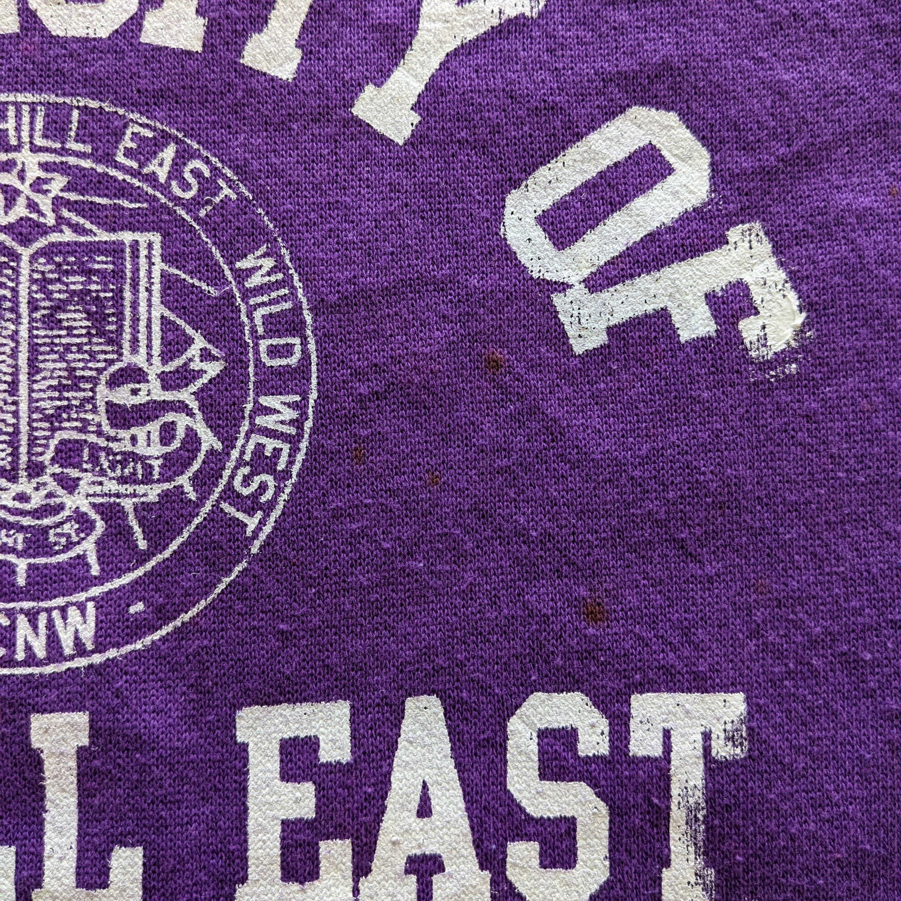 Vintage Vintage University Of Nobhill East And Wild West Sweatshirt Size US S / EU 44-46 / 1 - 4 Thumbnail