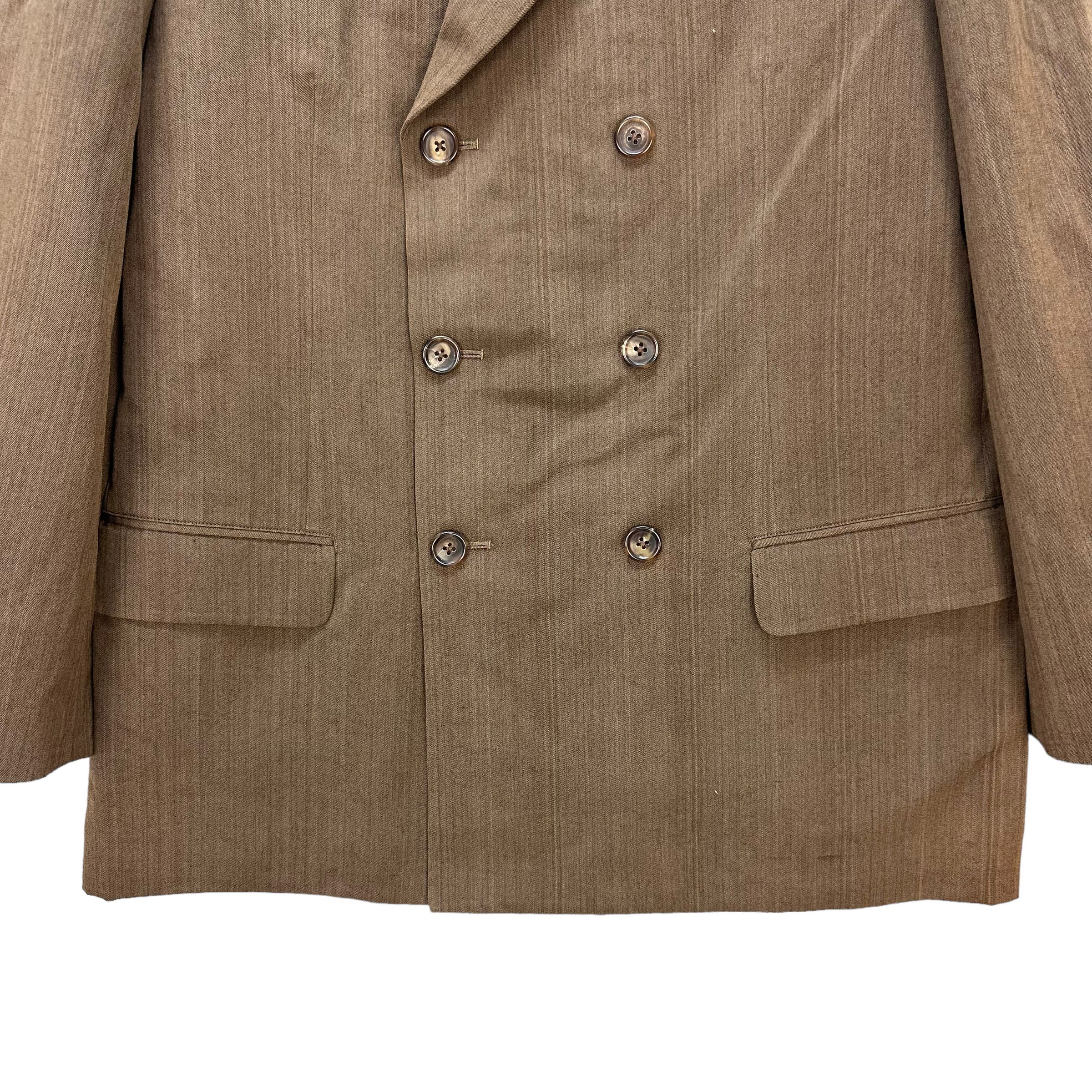 Y's for Men Yohji Yamamoto Y's FOR MEN WOOL COAT JACKET #7663-162 Size US M / EU 48-50 / 2 - 3 Thumbnail