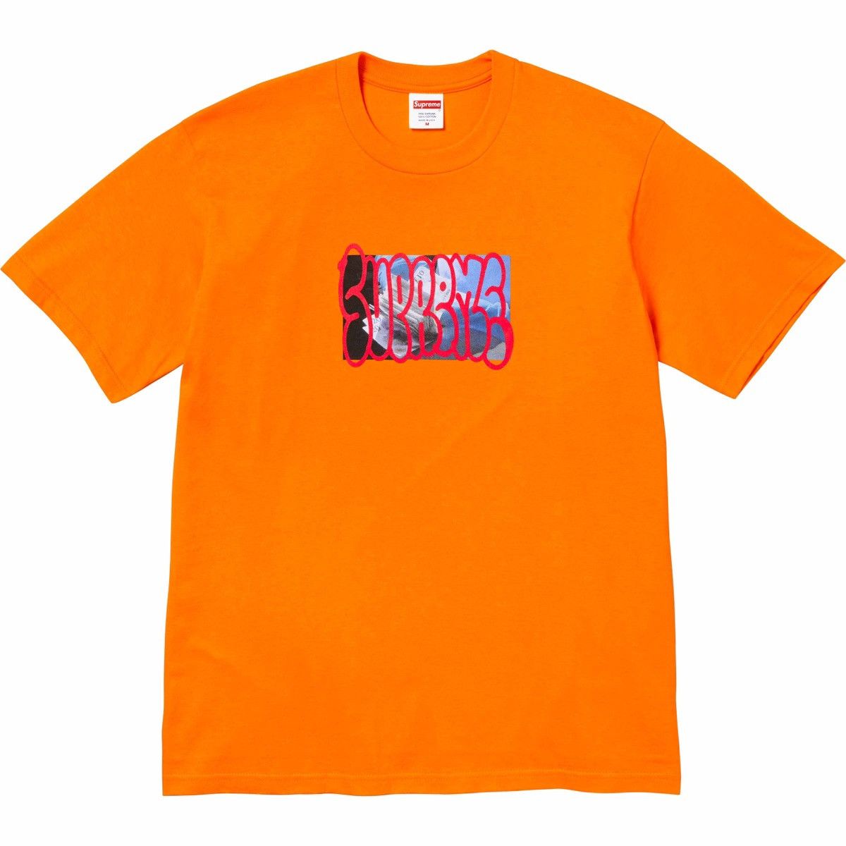 image of Supreme Payment Tee in Orange, Men's (Size XL)