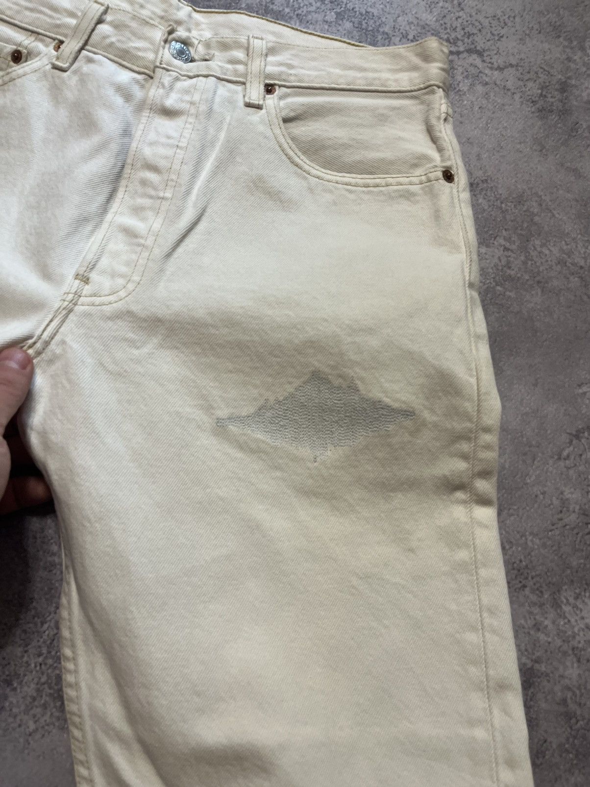 Levi's Vintage Reworked Levi’s 501 denim jeans Size US 32 / EU 48 - 5 Thumbnail