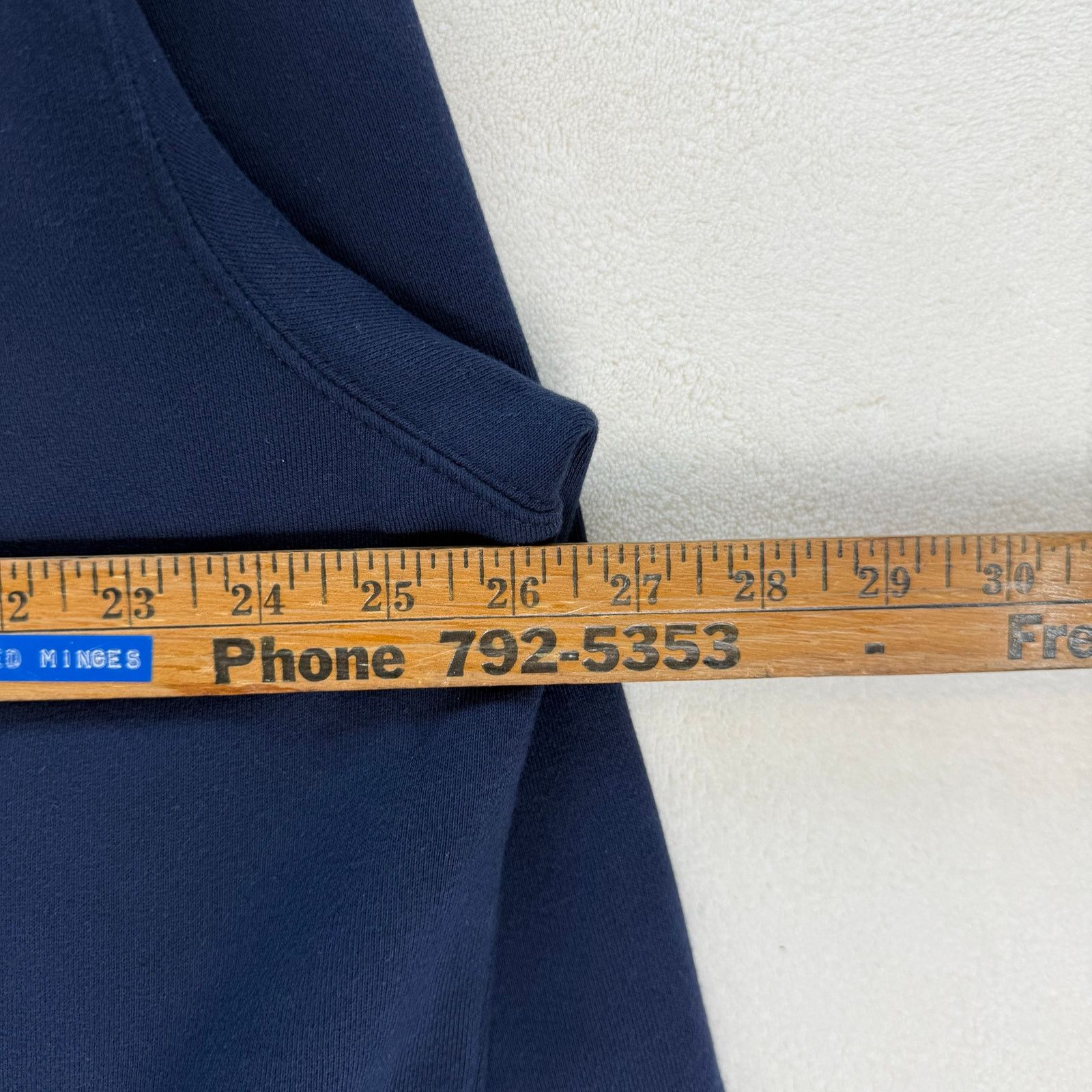 Levi's LEVI'S MEN'S XXL BLUE FLEECE HOODIE SIMPLICITY STYLE WARM Size US XXL / EU 58 / 5 - 6 Thumbnail