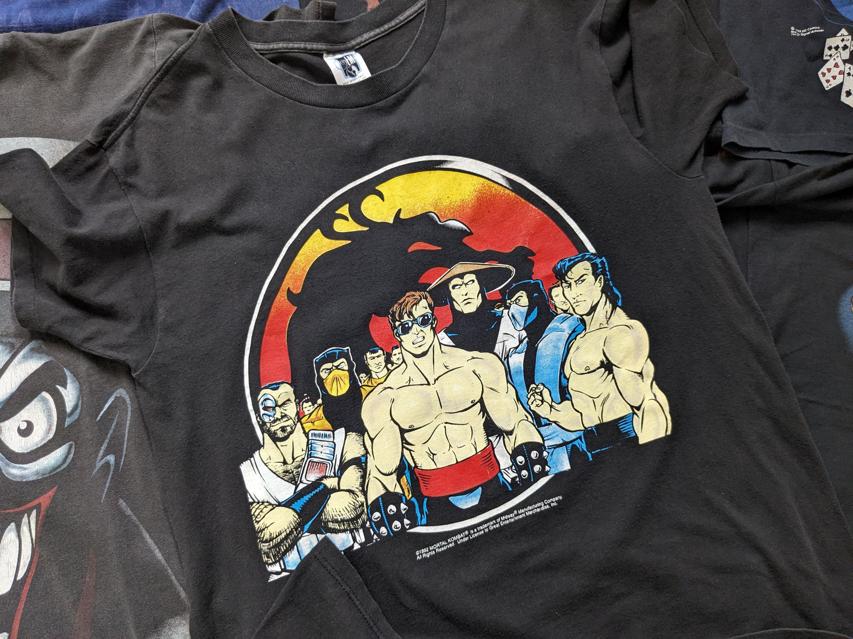 Vintage Vintage Mortal Kombat 1992 Size US L / EU 52-54 / 3 - 4 Thumbnail