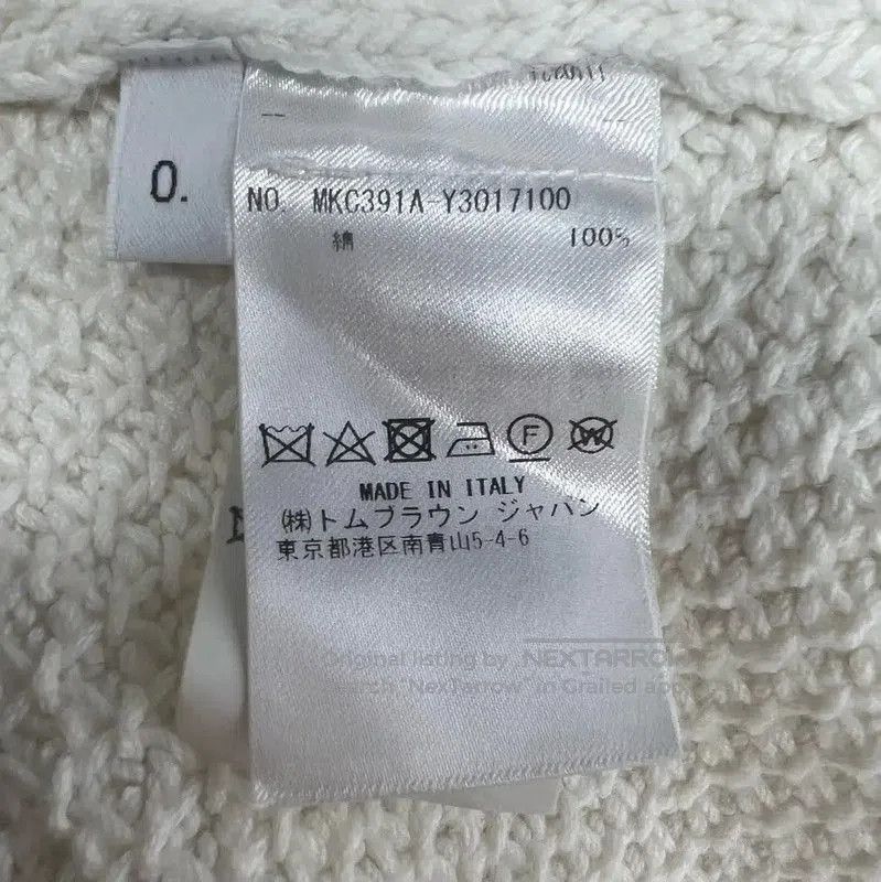 Thom Browne Thom Browne White Cotton Women's Cardigan 0089. Size XXS / US 00 / IT 34 - 4 Thumbnail