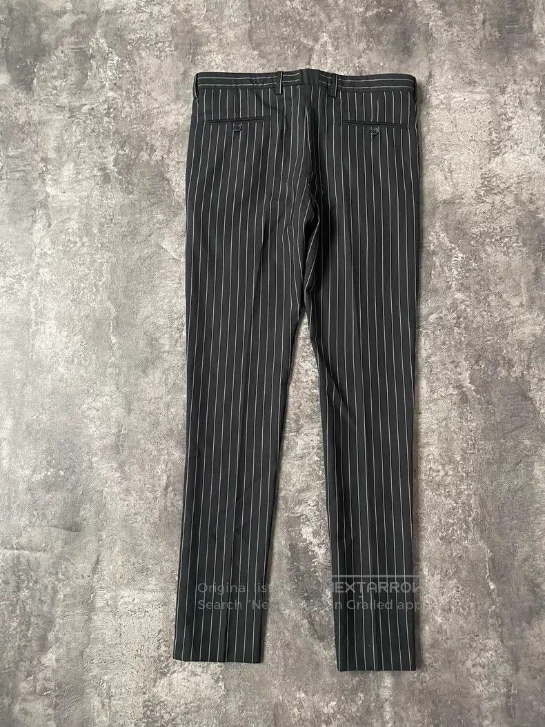 Saint Laurent Paris Saint Laurent Paris Original Striped Silver Line Trousers Size US 30 / EU 46 - 5 Thumbnail