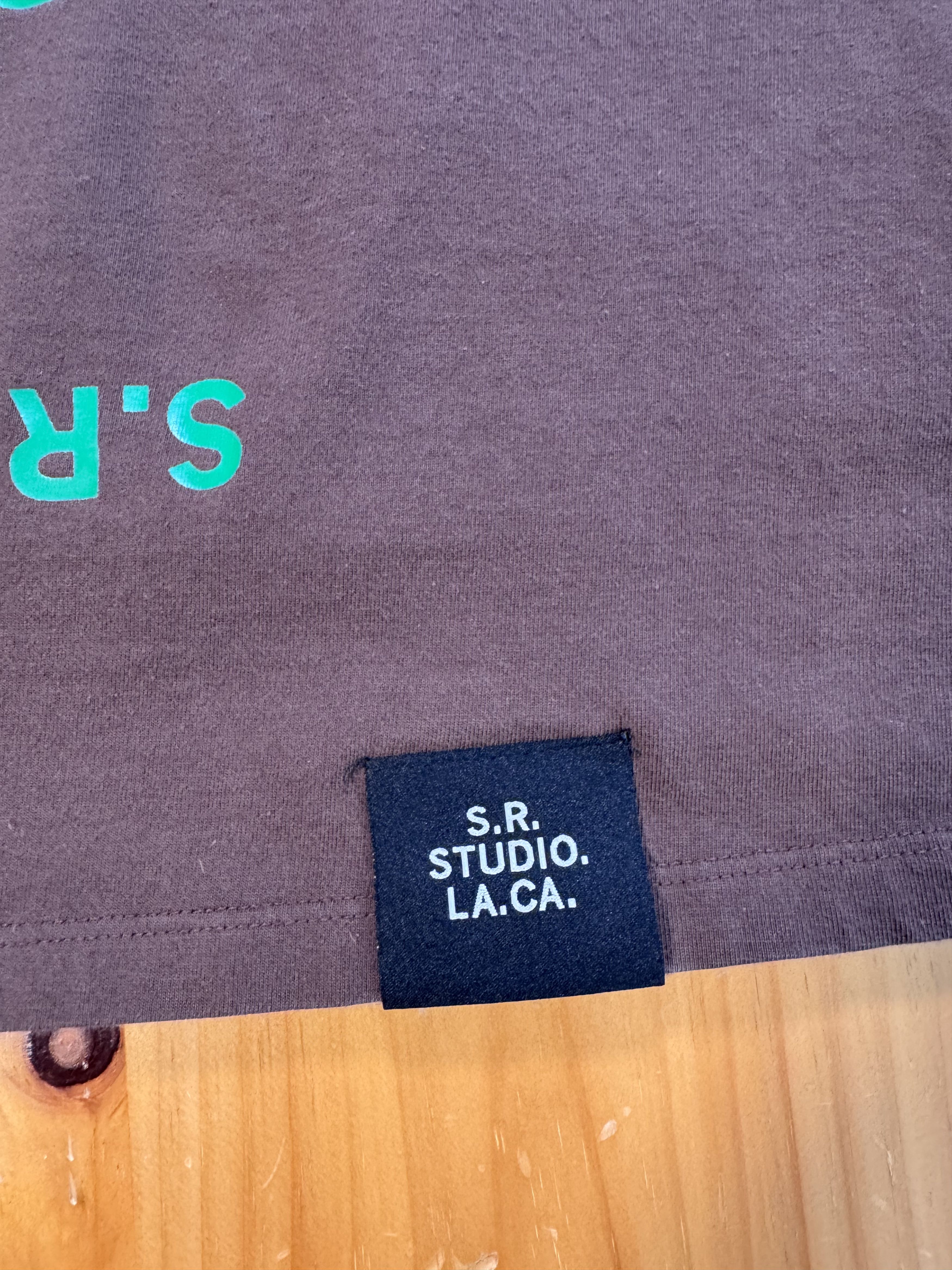 Sterling Ruby Sr Studio LA CA BASIC T-SHIRT WITH S.R.S. DOUBLE LOGO Size US XL / EU 56 / 4 - 2 Thumbnail