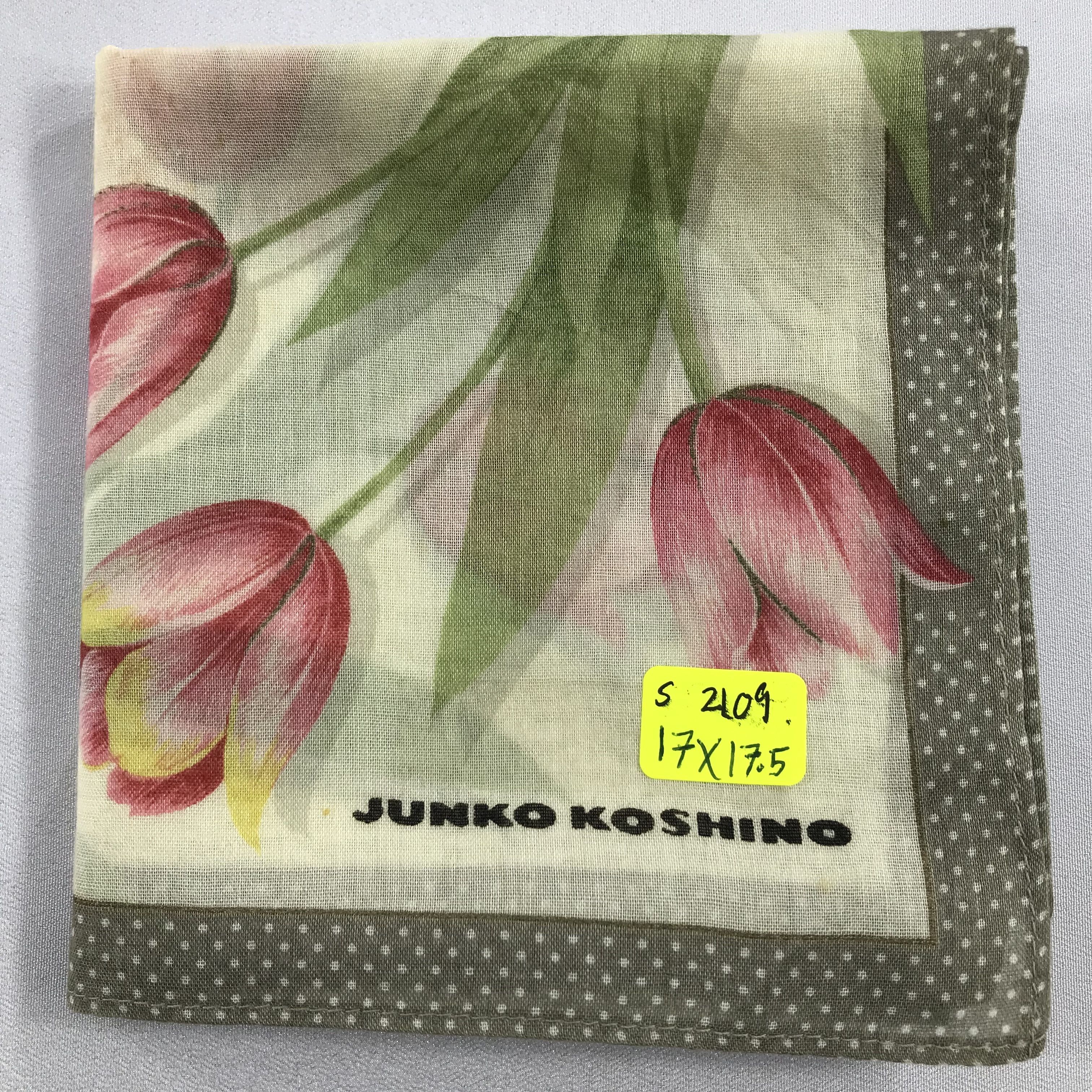 Mr. Junko × Vintage Junko Koshino Bandana / Handkerchief / Neckerchief - S2109 Size ONE SIZE - 5 Thumbnail