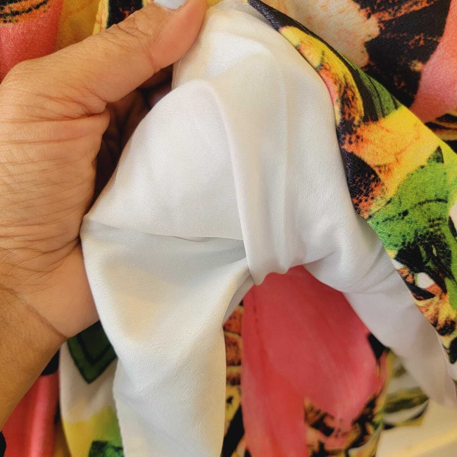 Other ❤️Sexy Floral Tropical V-Neck Romper Elegant Summer Sleevele Size L / US 10 / IT 46 - 8 Thumbnail