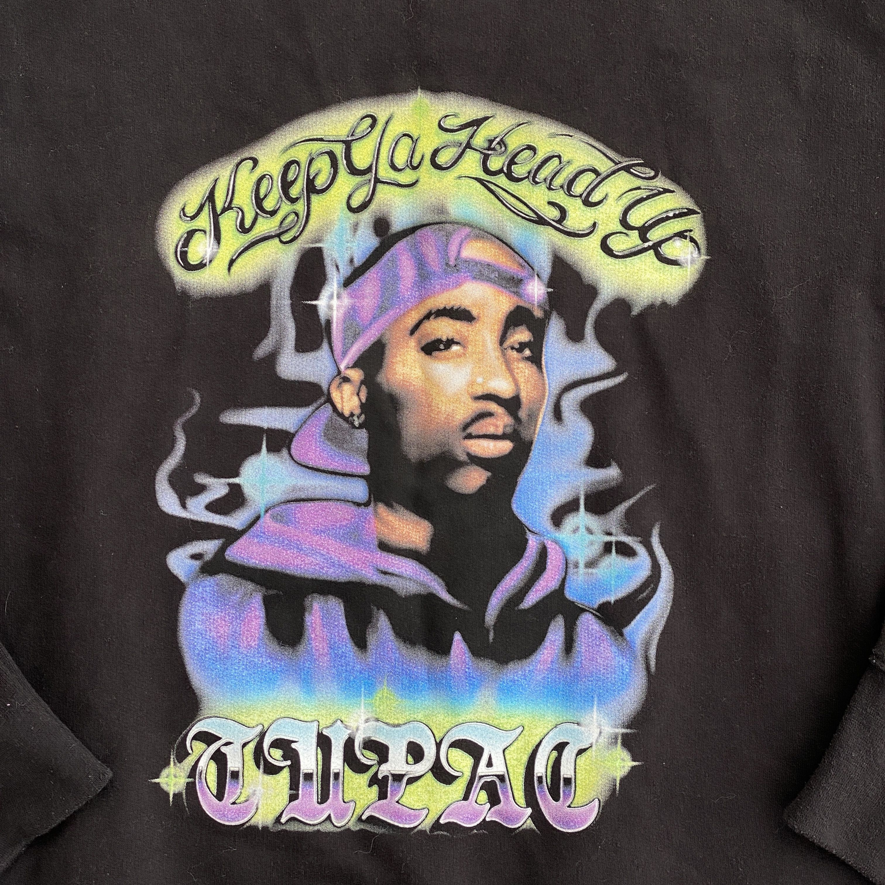 Rap Tees 2pac tupac rap black sweatshirt - S Size US S / EU 44-46 / 1 - 2 Thumbnail