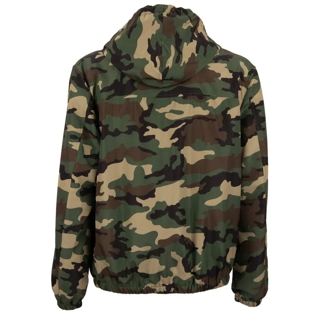 Dolce & Gabbana o1y0125 Logo Hooded Jacket in Military Green Size US XS / EU 42 / 0 - 3 Thumbnail