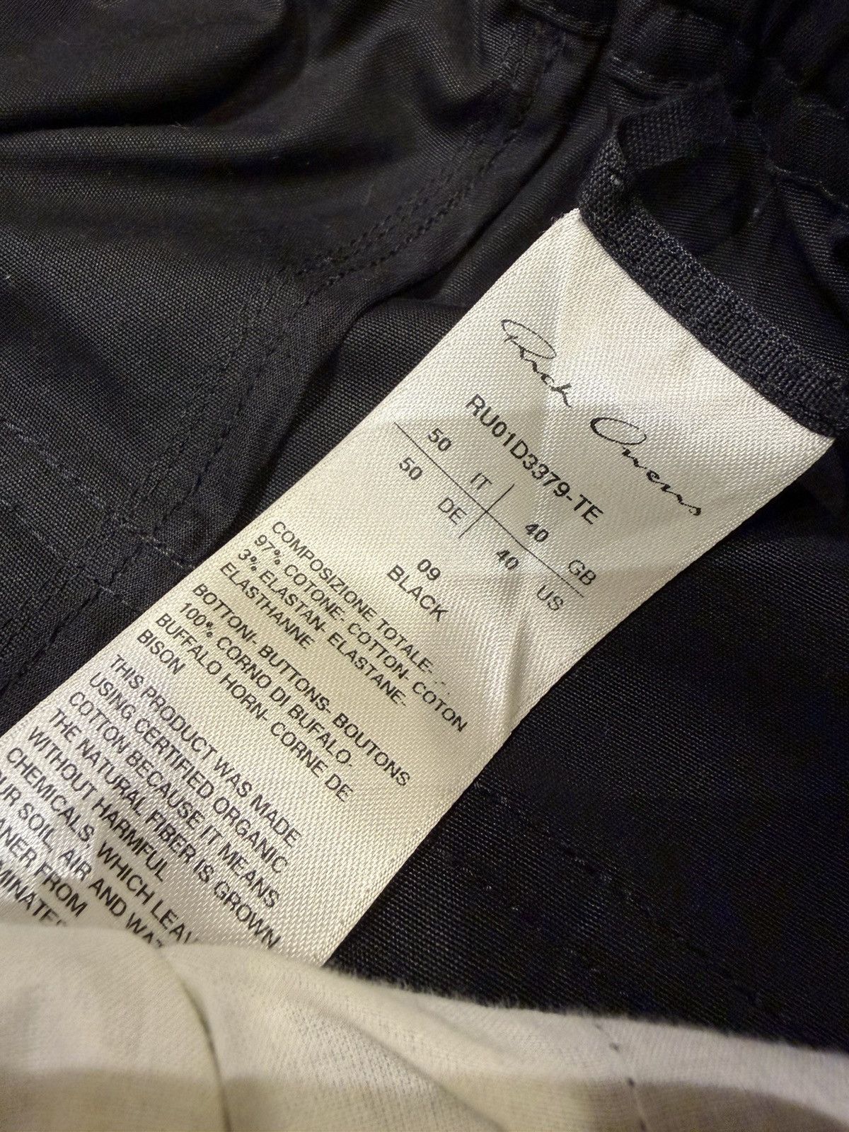 Rick Owens Rick Owens Cropped Cargo Pants Size US 32 / EU 48 - 4 Thumbnail