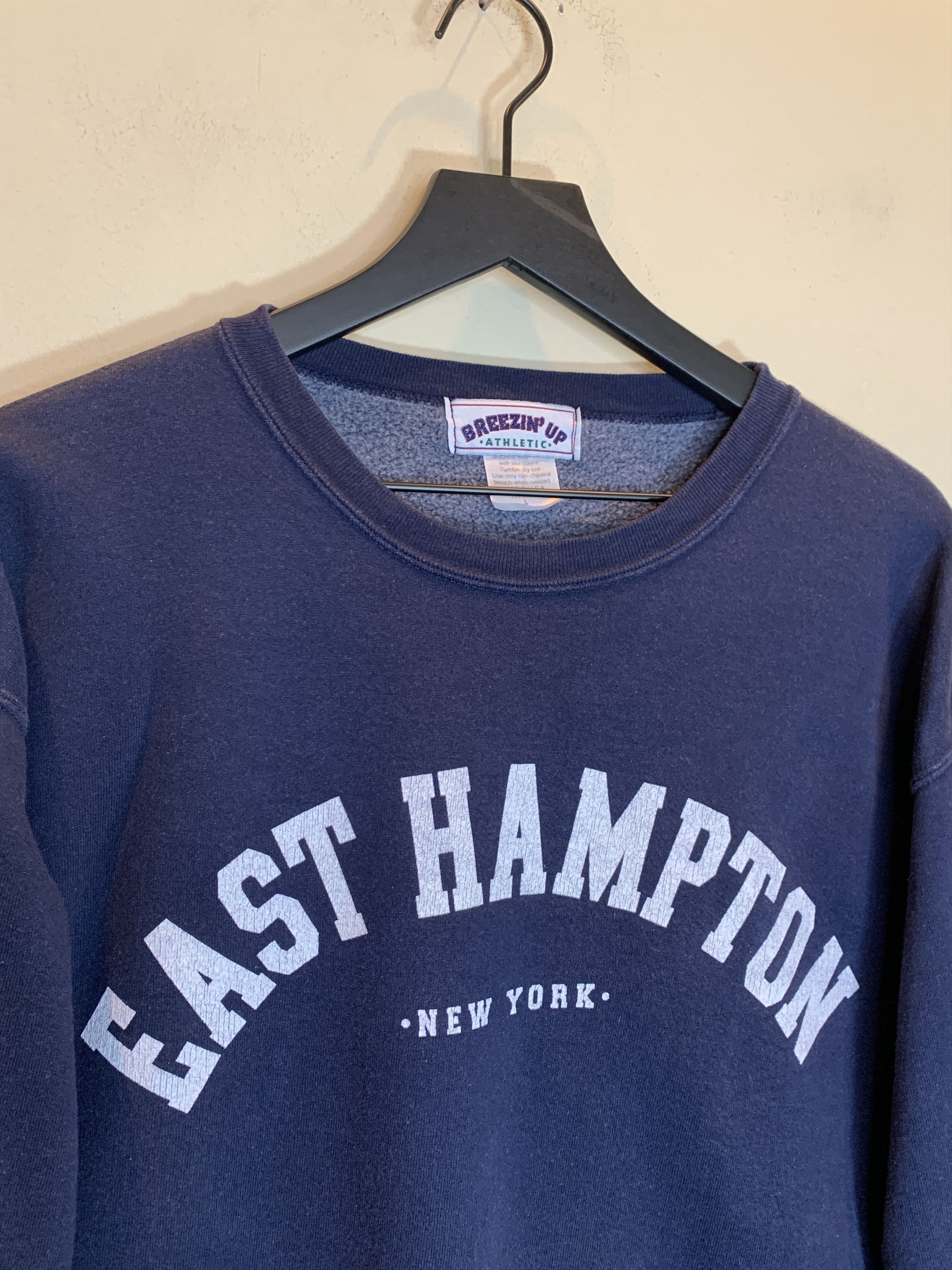 Vintage *RARE* Vintage East Hampton New York USA-Made Sweatshirt Size US L / EU 52-54 / 3 - 4 Thumbnail