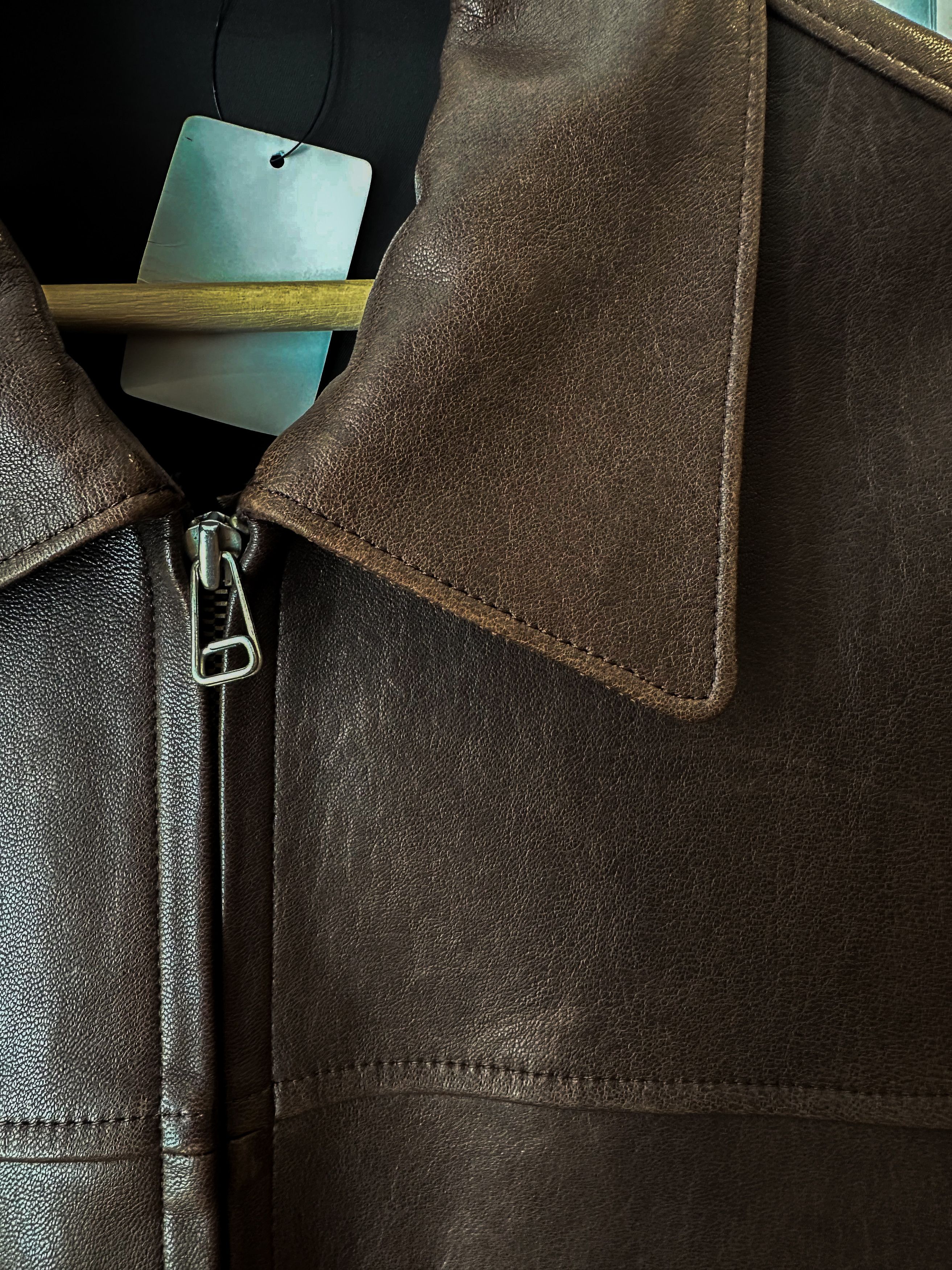 Auralee AURALEE Lamb Leather Long Zip Blouson Jacket SS25 Size 1 Size S / US 4 / IT 40 - 3 Thumbnail