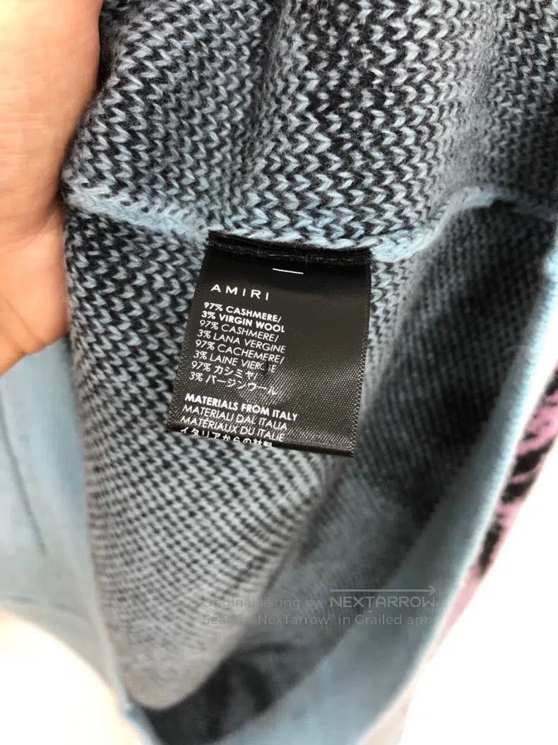 Amiri Amiri Size L Color matching gradient explosion coconut cash Size US L / EU 52-54 / 3 - 8 Thumbnail