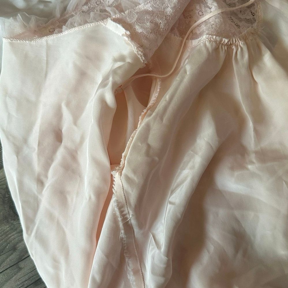 Handmade handmade light pink lace cover up jacket cardigan Size M / US 6-8 / IT 42-44 - 3 Thumbnail