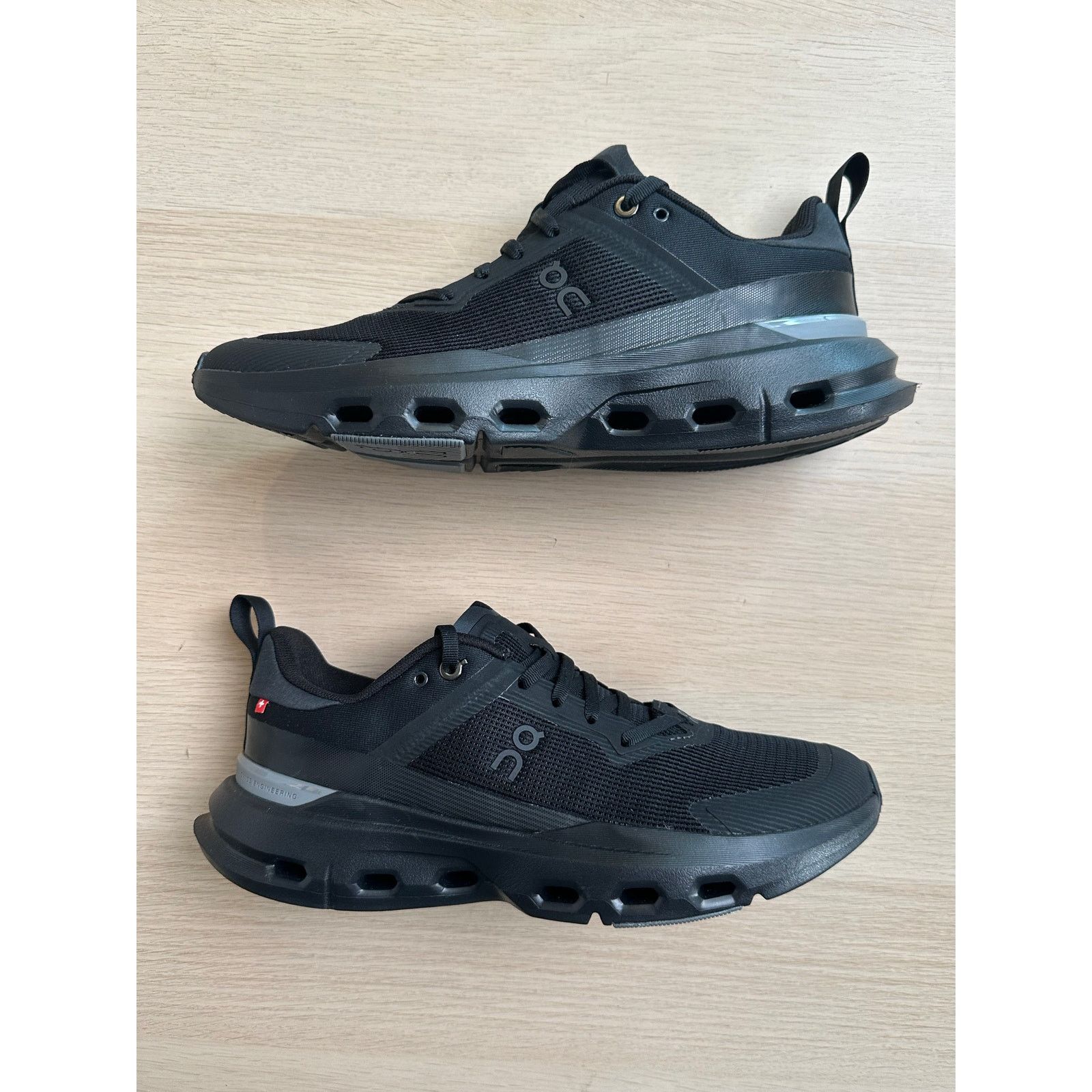 On On Cloudpulse Next Black Sneakers - Size 9W - New Size US 9 / IT 39 - 5 Thumbnail