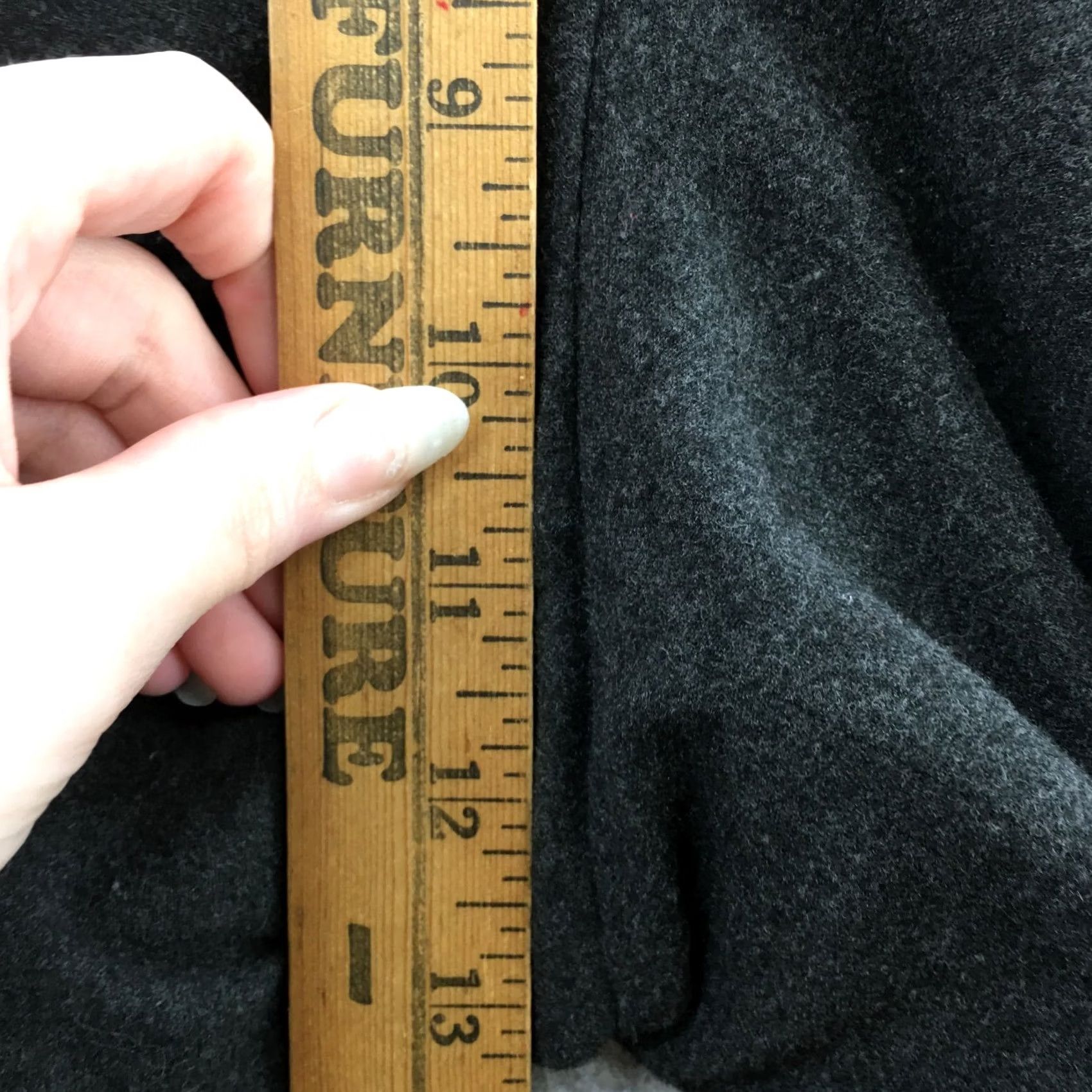 Calvin Klein Calvin Klein Trouser Dress Pants Womens 12 Gray High Rise Casual Dress Pants Regular Wide-Leg Mens? Size 34" / US 12 / IT 48 - 7 Thumbnail