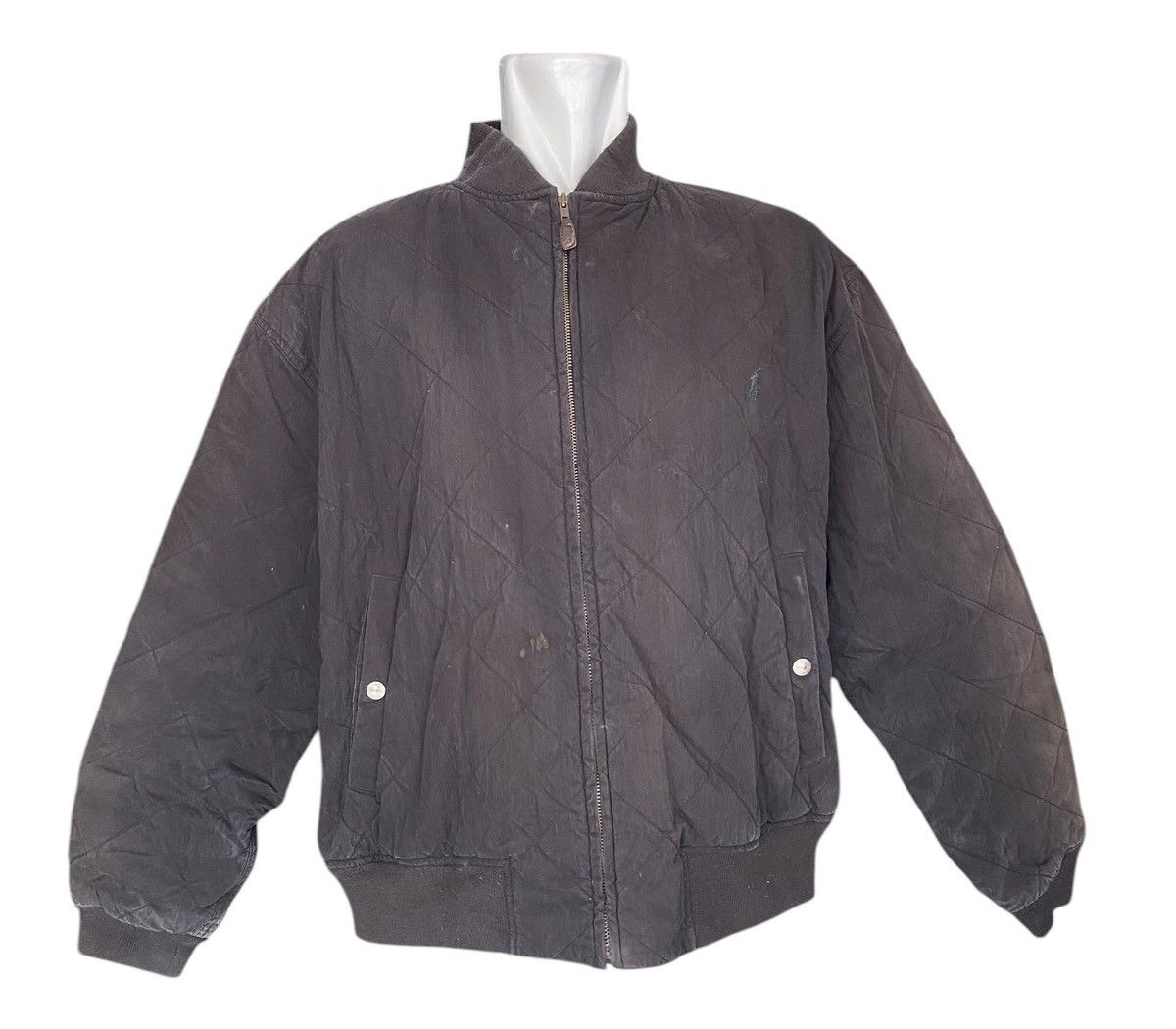Polo Ralph Lauren Polo Ralph Laurent Quilted Zipper Jacket (L) Size US L / EU 52-54 / 3 - 1 Thumbnail