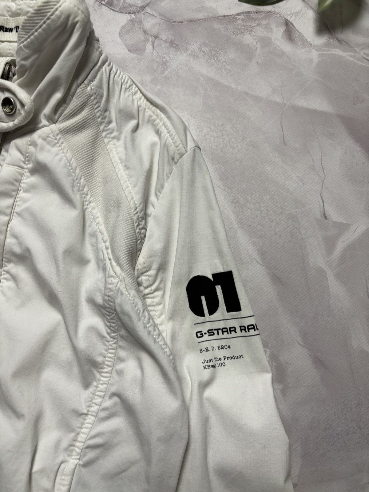 G-Star G-Star RAW Y2K 2000s Utility Military Jacket White Womens M Size M / US 6-8 / IT 42-44 - 3 Thumbnail