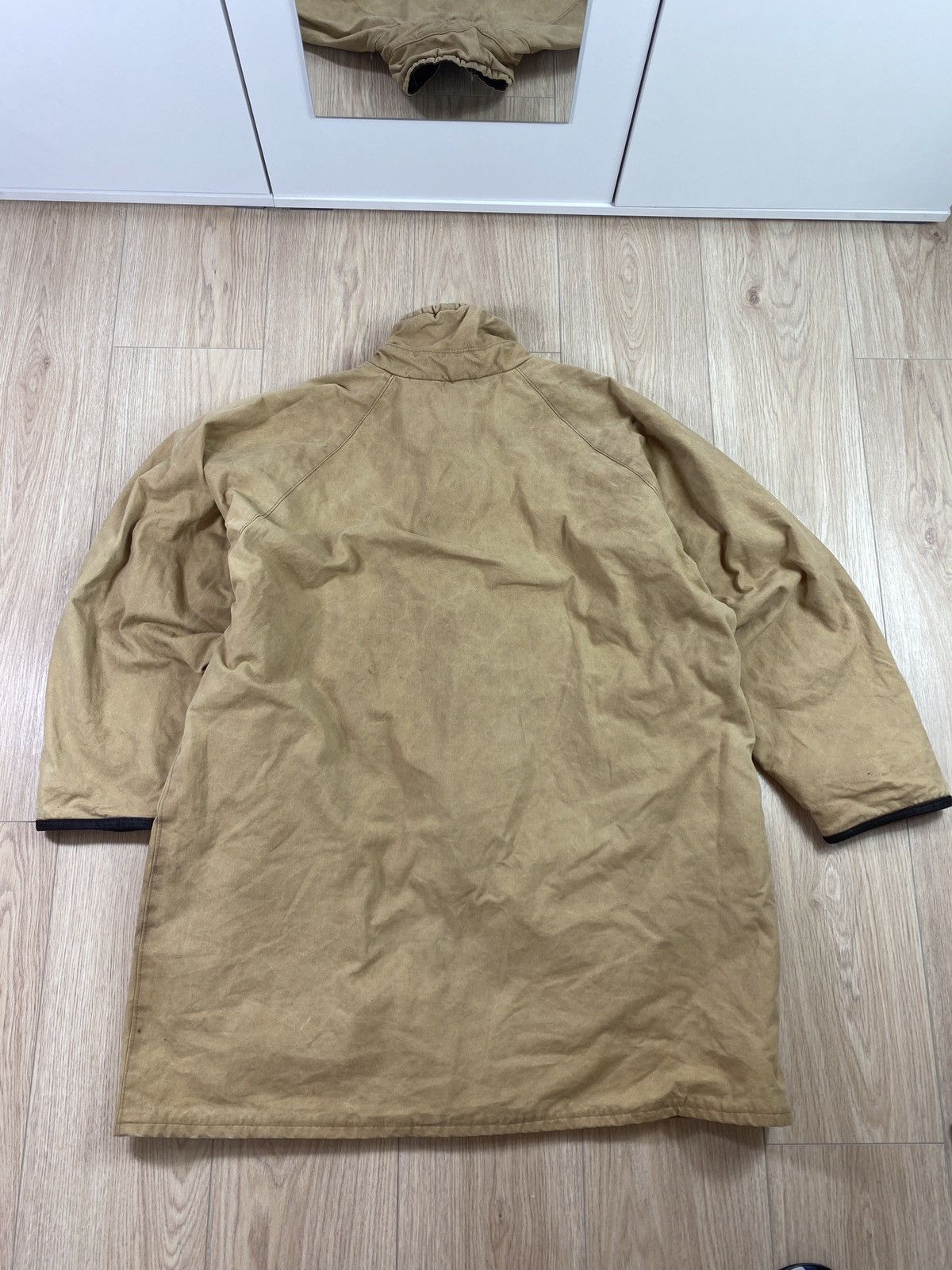 Carhartt × Japanese Brand × Vintage Vintage J97 Grey Detroit Carhartt Jacket Rare Leather pocket Size US XXL / EU 58 / 5 - 16 Thumbnail