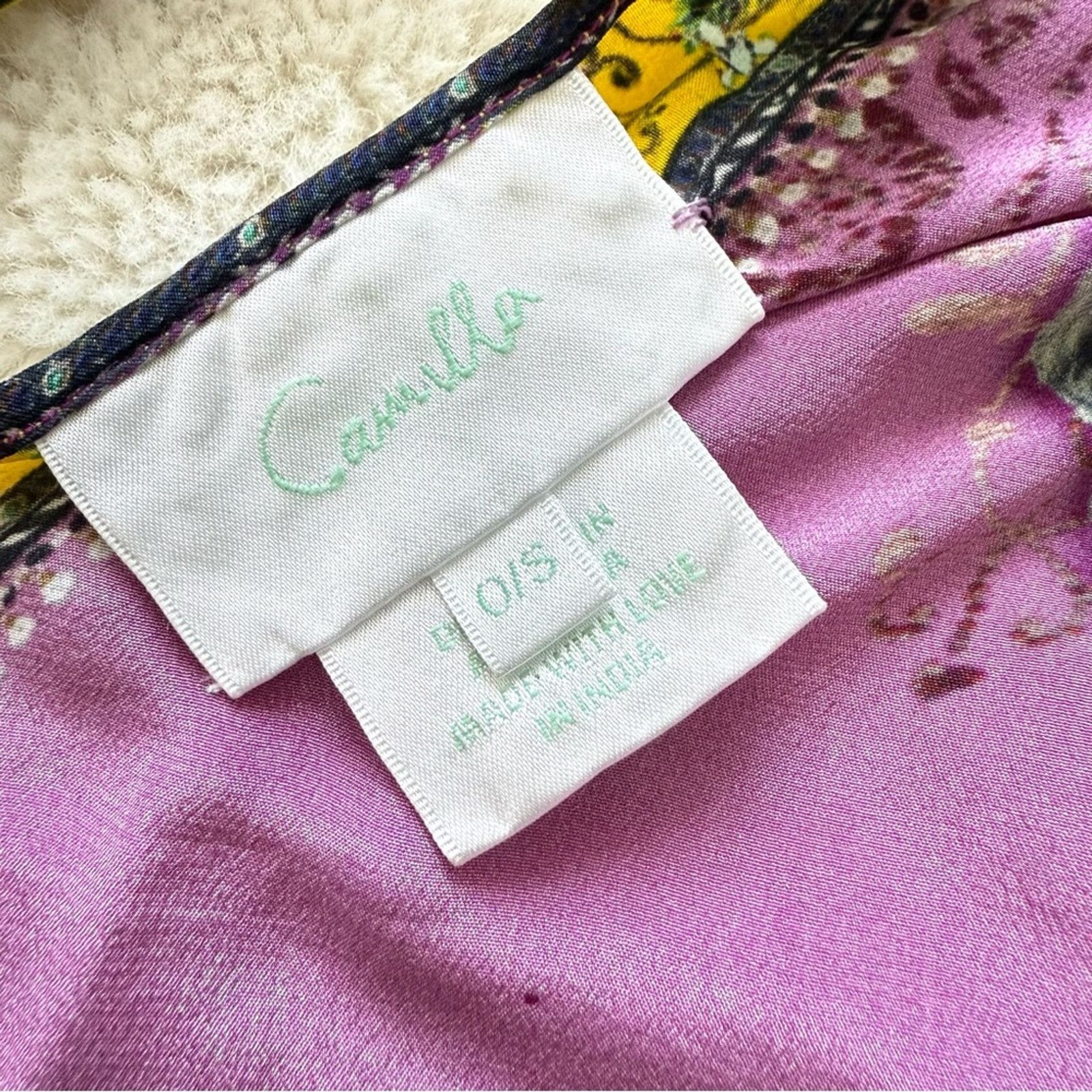 CAMILLA Camilla women long silk caftan One Size Authentic 850$ Size ONE SIZE - 12 Thumbnail