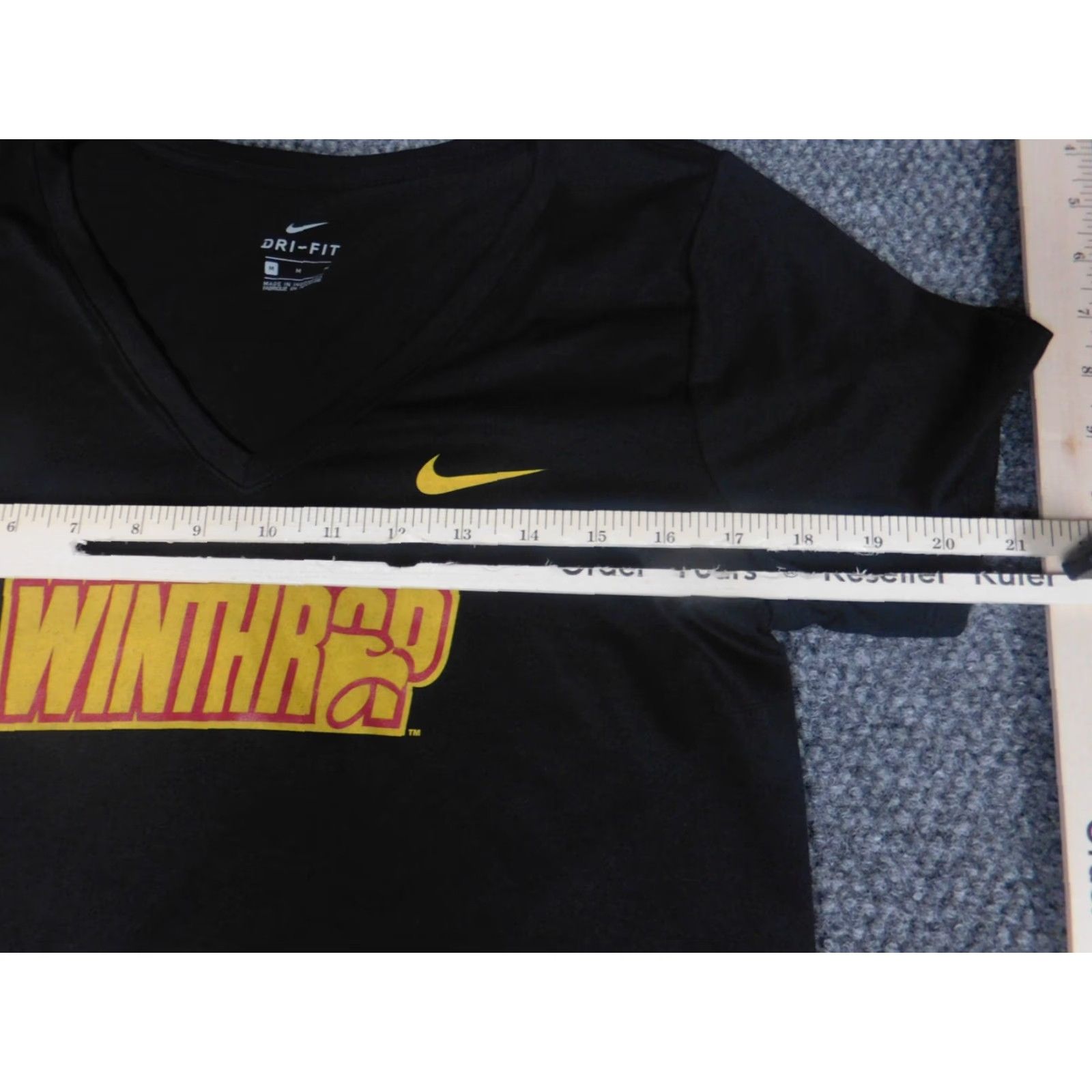 Nike Nike Shirt Womens Tank Medium Black Pullover Activewear Cotton Athletic Stretch Yoga Size M / US 6-8 / IT 42-44 - 4 Thumbnail