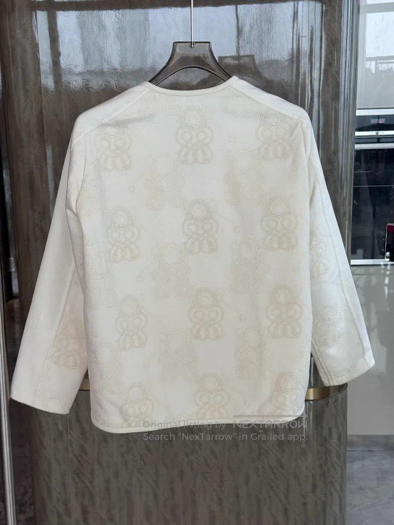 Hermes Hermes Short cashmere coat Size XXS / US 00 / IT 34 - 2 Thumbnail