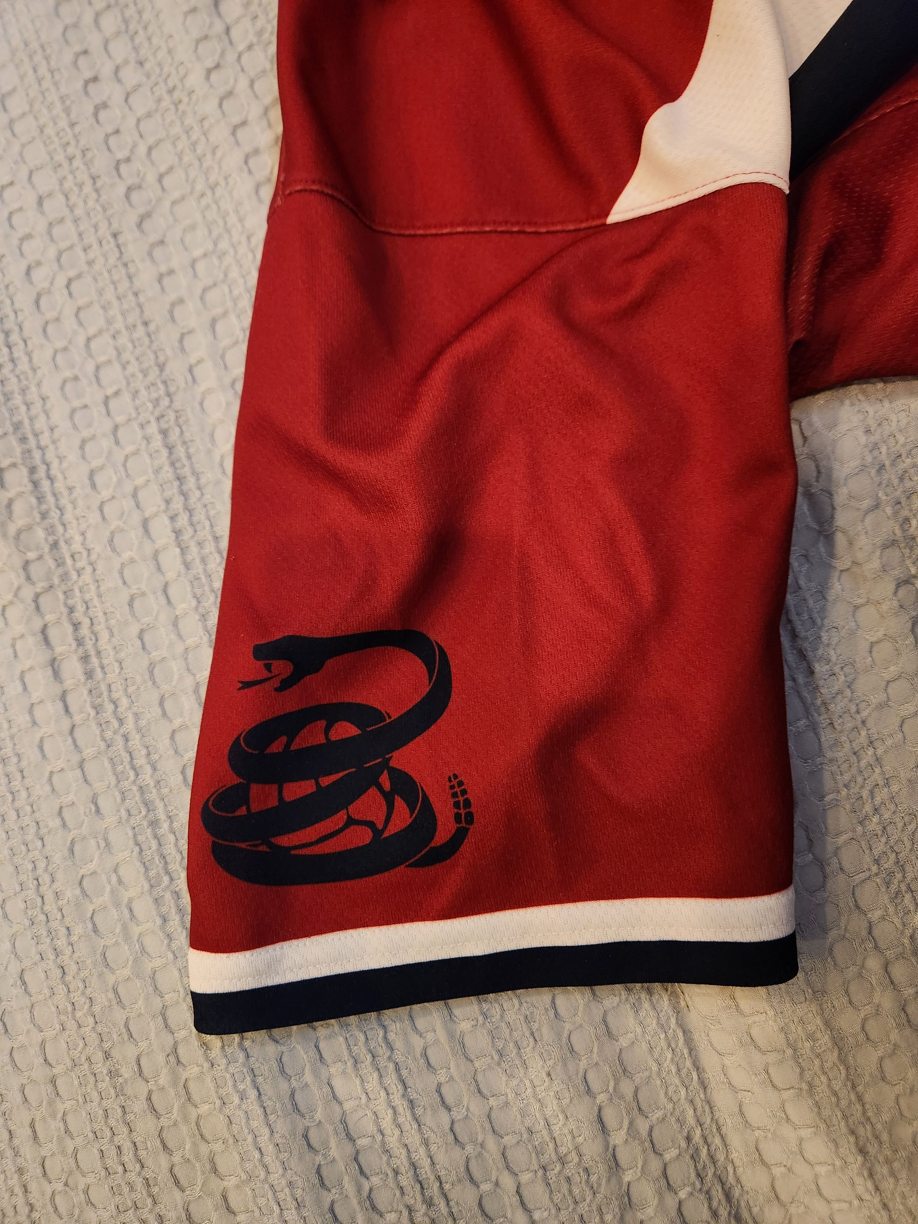 Nike Limited Edition Don't Tread on Me USA Soccer Jersey Size US L / EU 52-54 / 3 - 5 Thumbnail