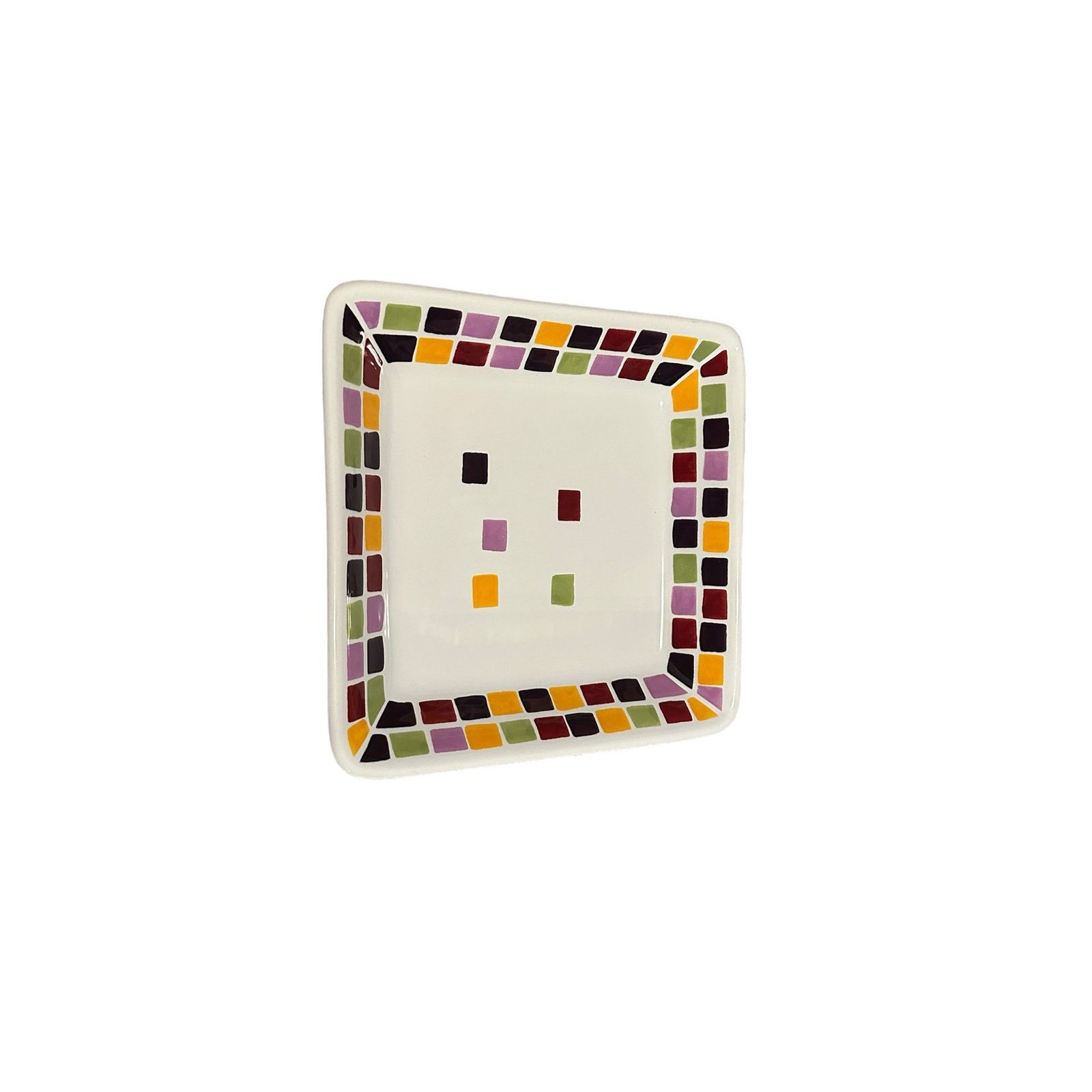 Other Simple Additions Desert Mosaic Tiles Small Square Plate Size ONE SIZE - 4 Thumbnail