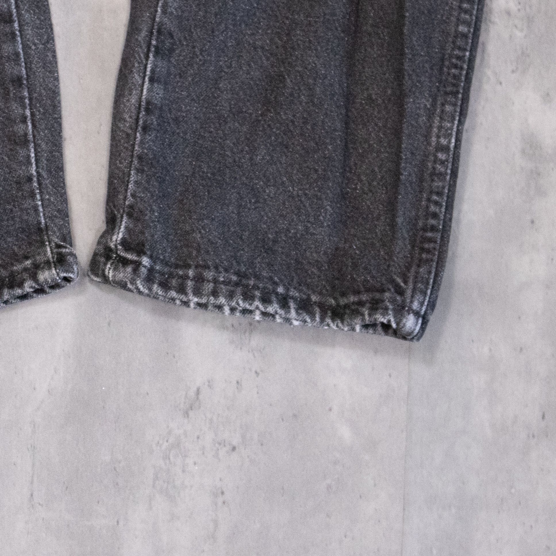Rustler × Vintage Y2K 2000’s Rustler Faded Black Straight Legged Denim Pants Size US 35 - 6 Thumbnail