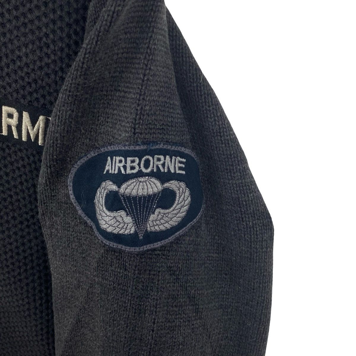 Avirex AVIREX U.S ARMY Military Knit Cardigan Sweater Button Up Size US L / EU 52-54 / 3 - 12 Thumbnail