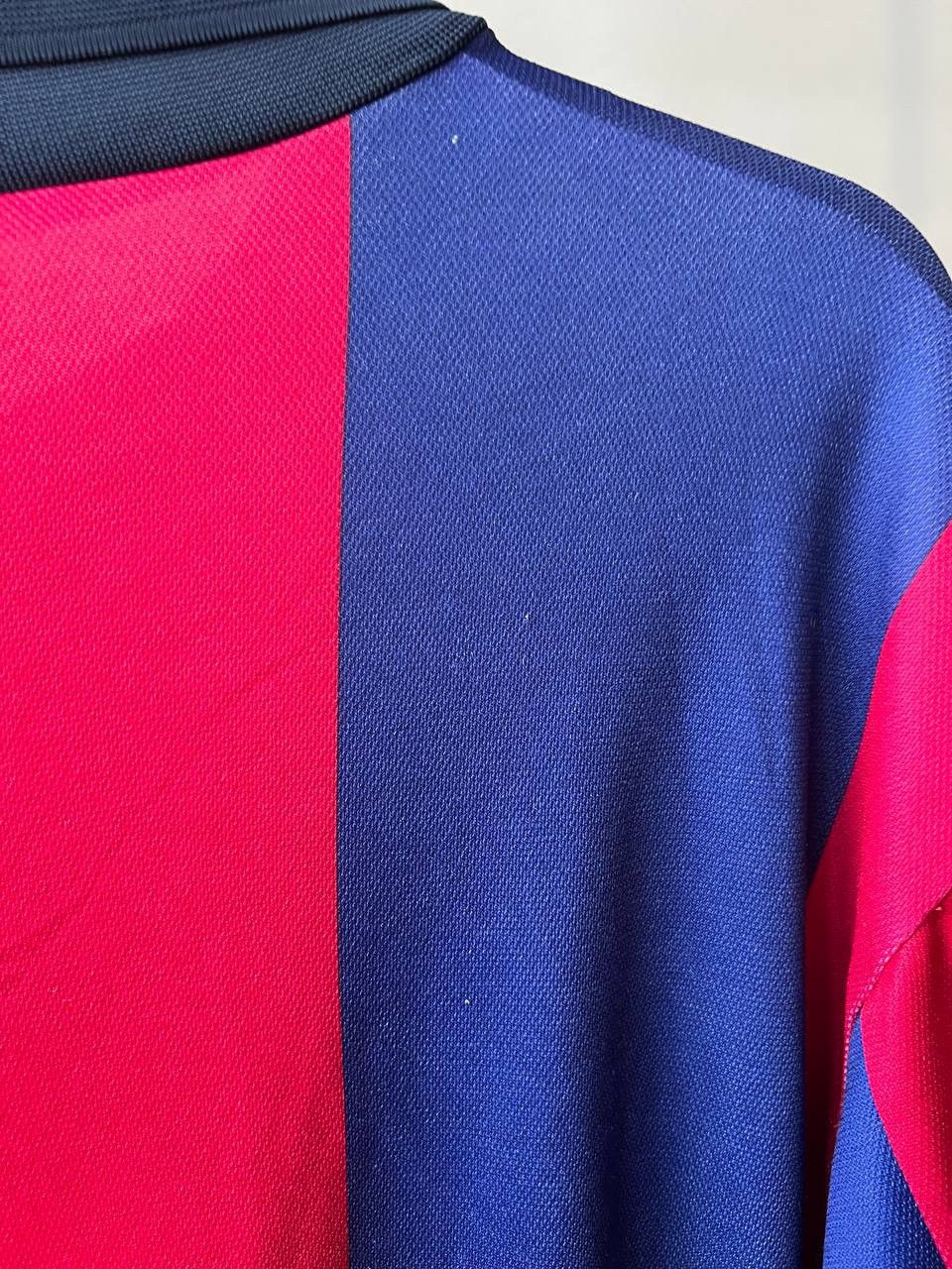 Nike 1998/99 BARCELONA FC HOME SOCCER JERSEY FOOTBALL SHIRT NIKE Size US XL / EU 56 / 4 - 16 Thumbnail