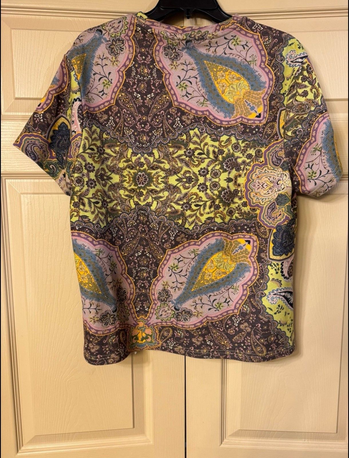 I.N.C INC International Concepts Psychedelic Paisley T-Shirt M Size US M / EU 48-50 / 2 - 2 Thumbnail