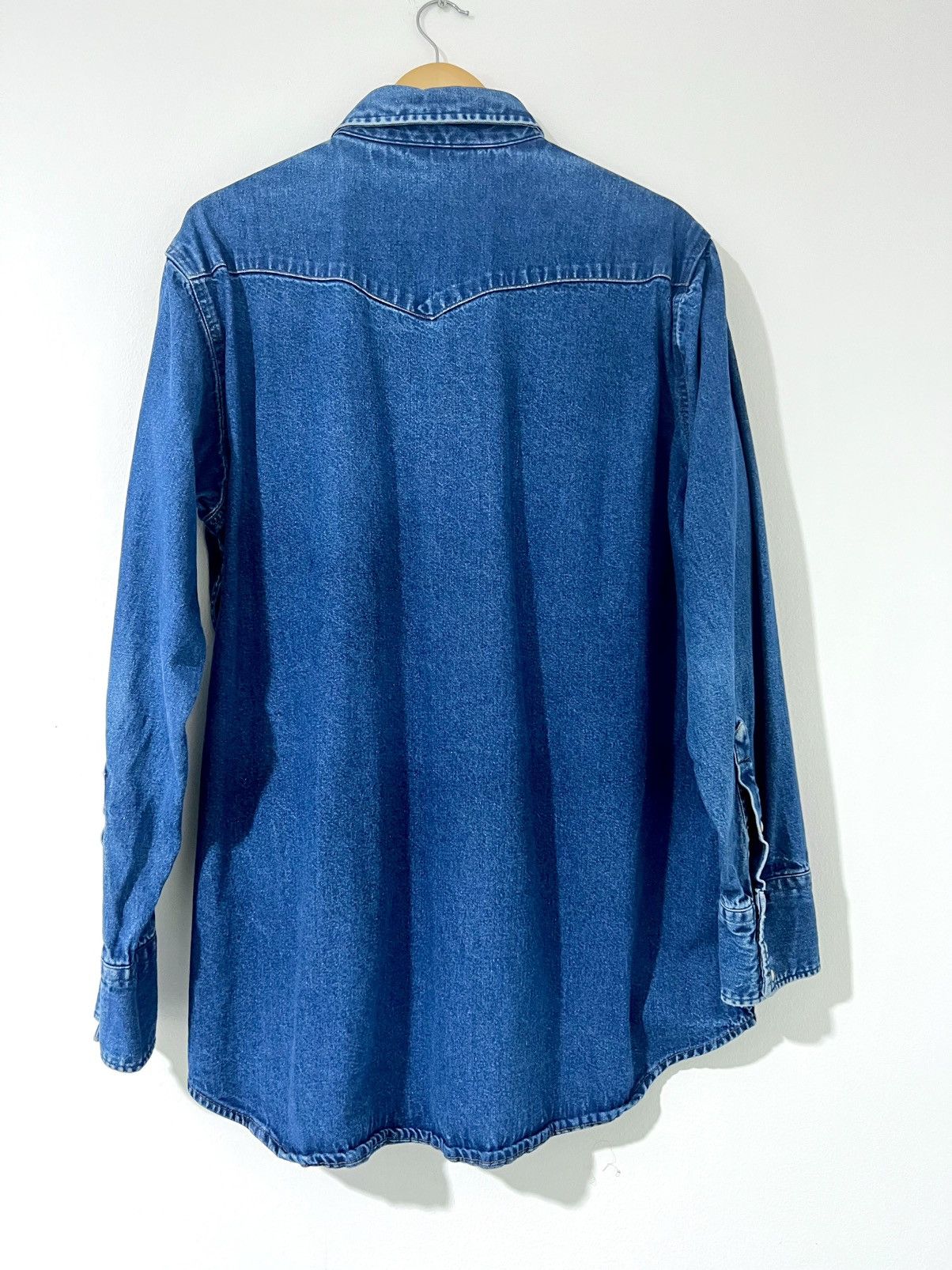 Carhartt Carhatt 90s Denim Western Shirt Size US L / EU 52-54 / 3 - 4 Thumbnail