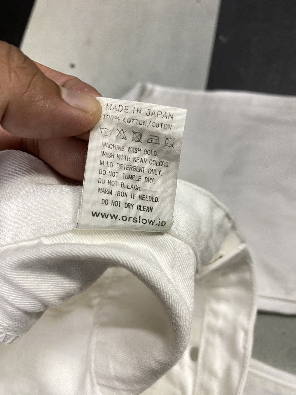 Orslow Orslow 107 Ivy Fit White Denim Jeans Size US 28 / EU 44 - 7 Thumbnail