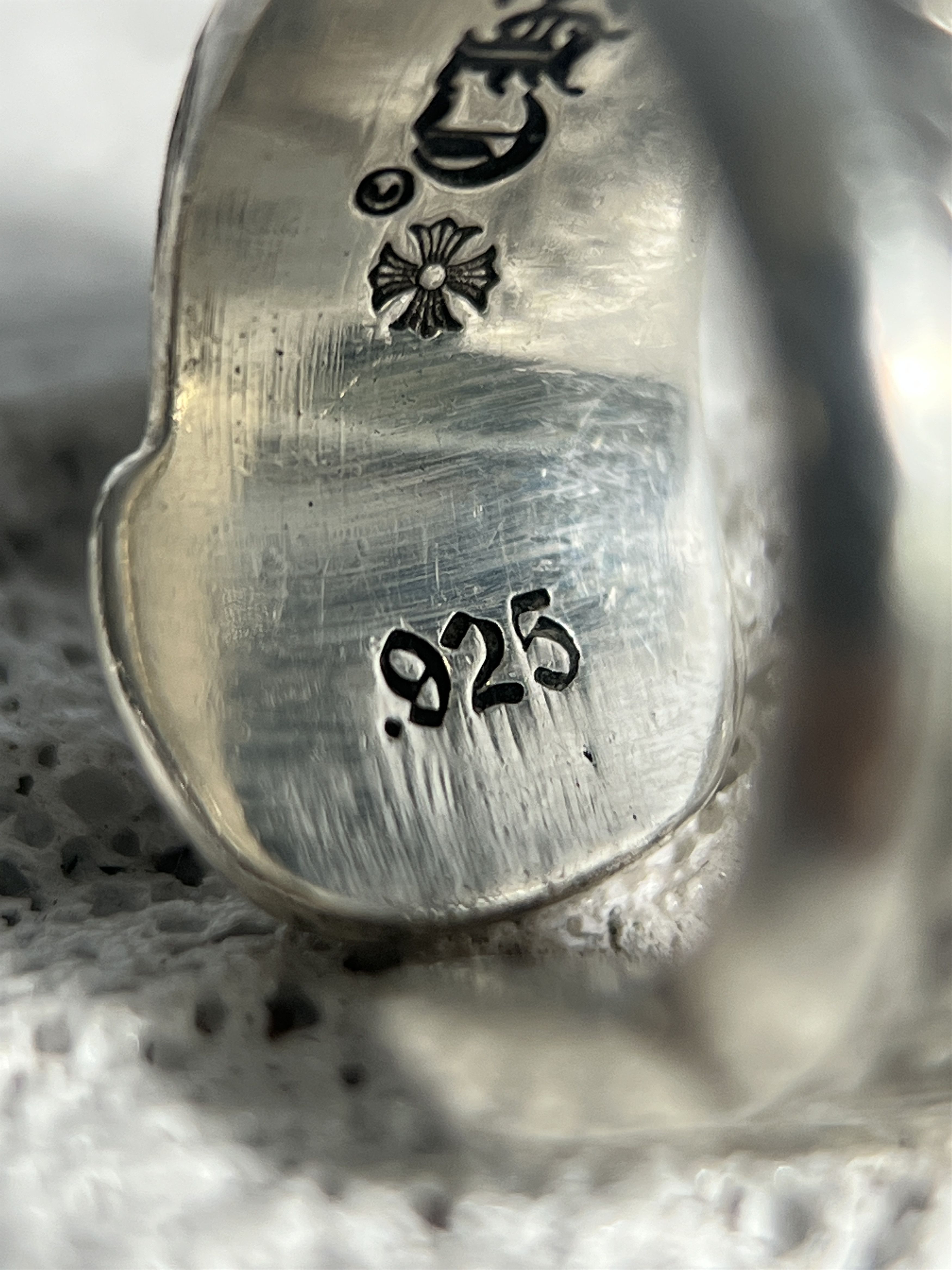 Chrome Hearts Chrome Hearts Scroll Band Ring .925 Silver Size US4 / MM47 Size ONE SIZE - 15 Thumbnail