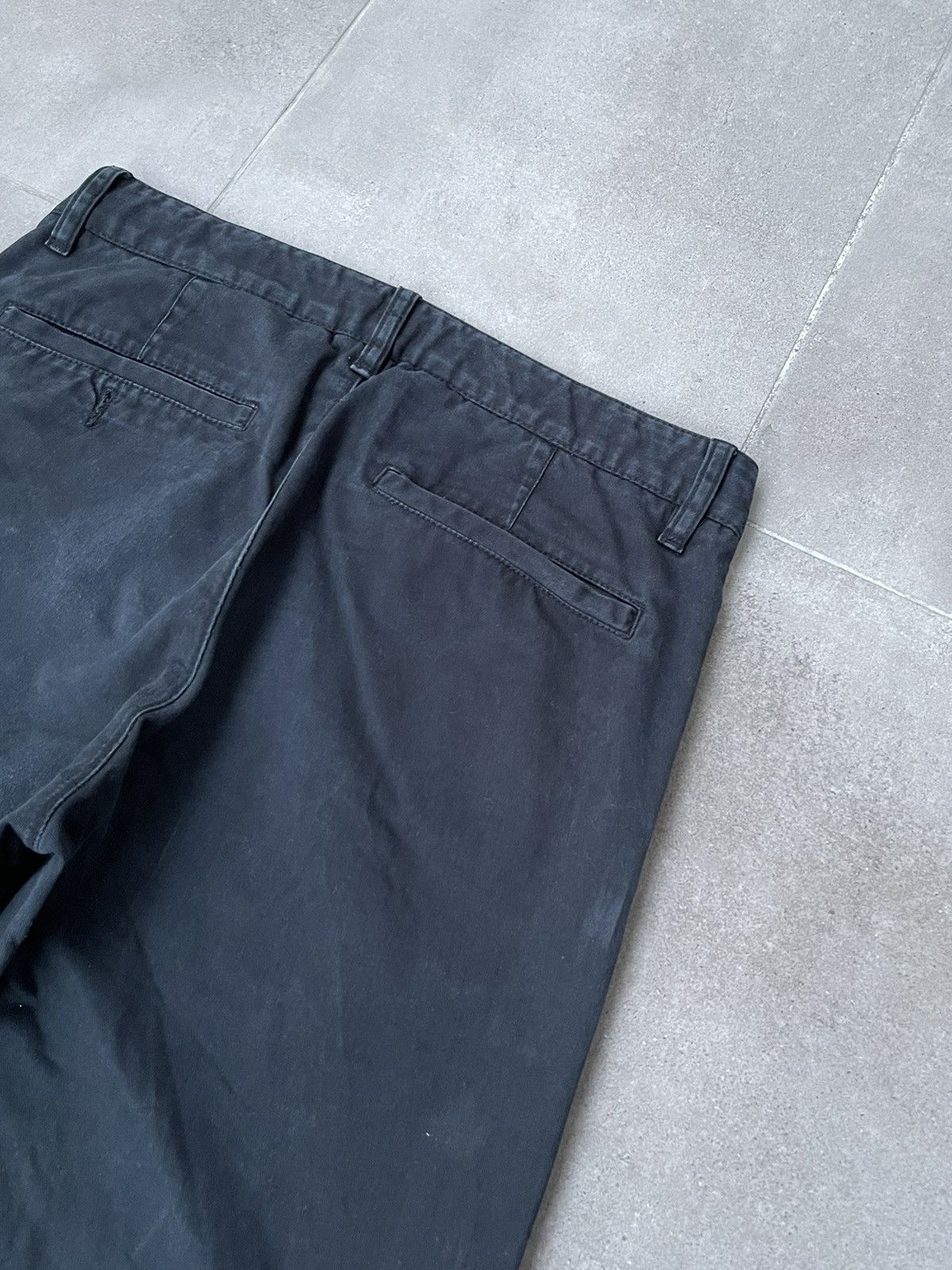 Acne Studios AW11 Acne Roc Chino Washed Black Casual Pants Size US 30 / EU 46 - 14 Thumbnail