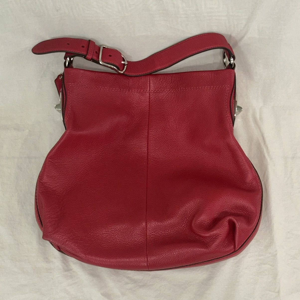 Coach COACH red leather purse/handbag Size ONE SIZE - 3 Thumbnail