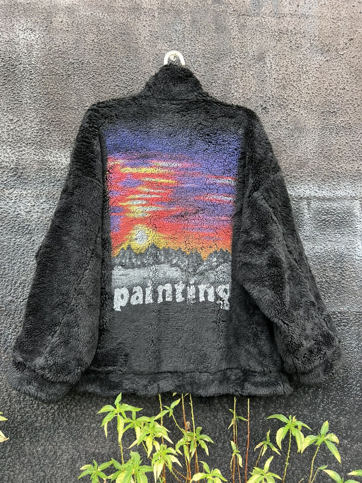 HAND-PAINTED FUR JACKE