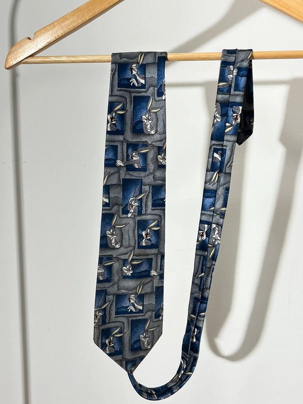 Cartoon Network × Vintage Looney Tunes Bugs Bunny 1999 vintage tie Size ONE SIZE - 1 Thumbnail