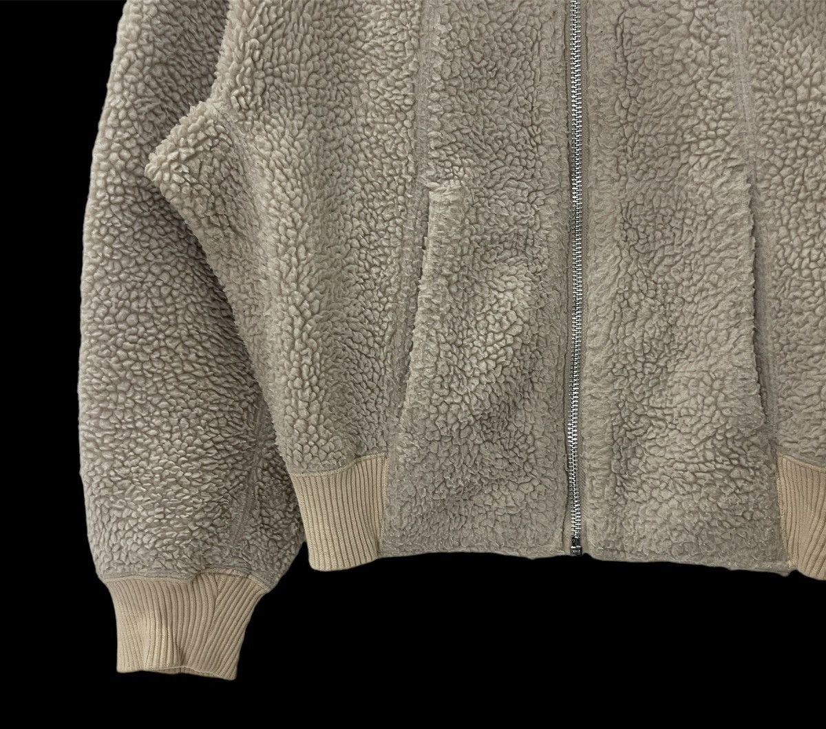 Lemaire × Uniqlo Vintage Lemaire X Uniqlo Sherpa Fleece Jacket Size US M / EU 48-50 / 2 - 3 Thumbnail