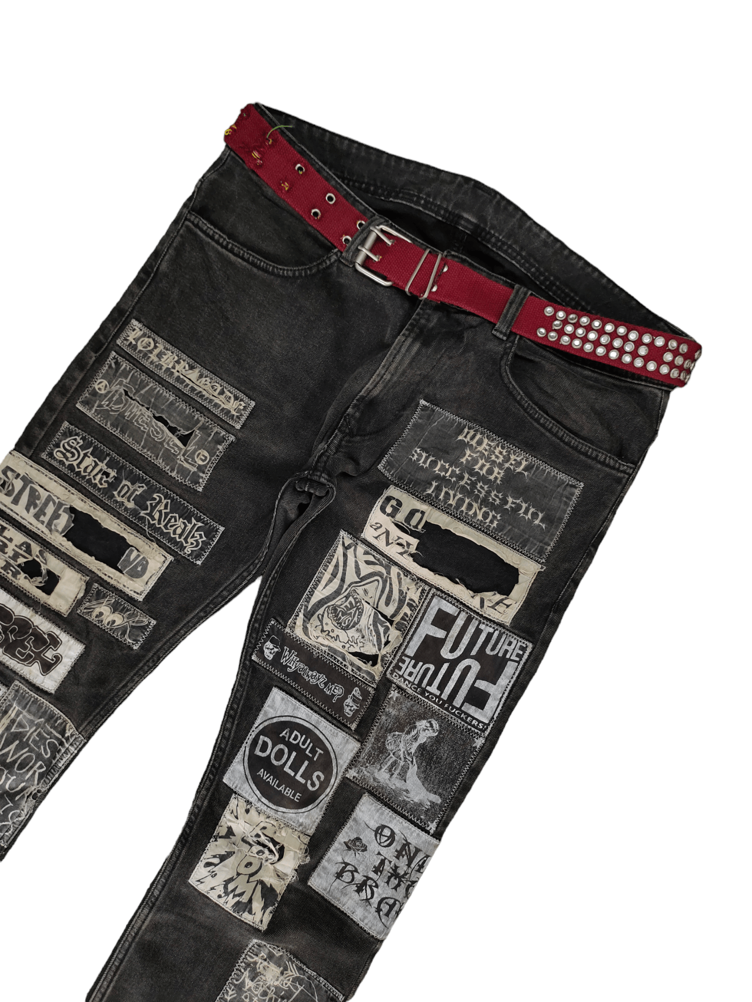Diesel × If Six Was Nine × Undercover Diesel Jeans Patches Distress Faded Punk Undercover Style Size US 32 / EU 48 - 5 Thumbnail