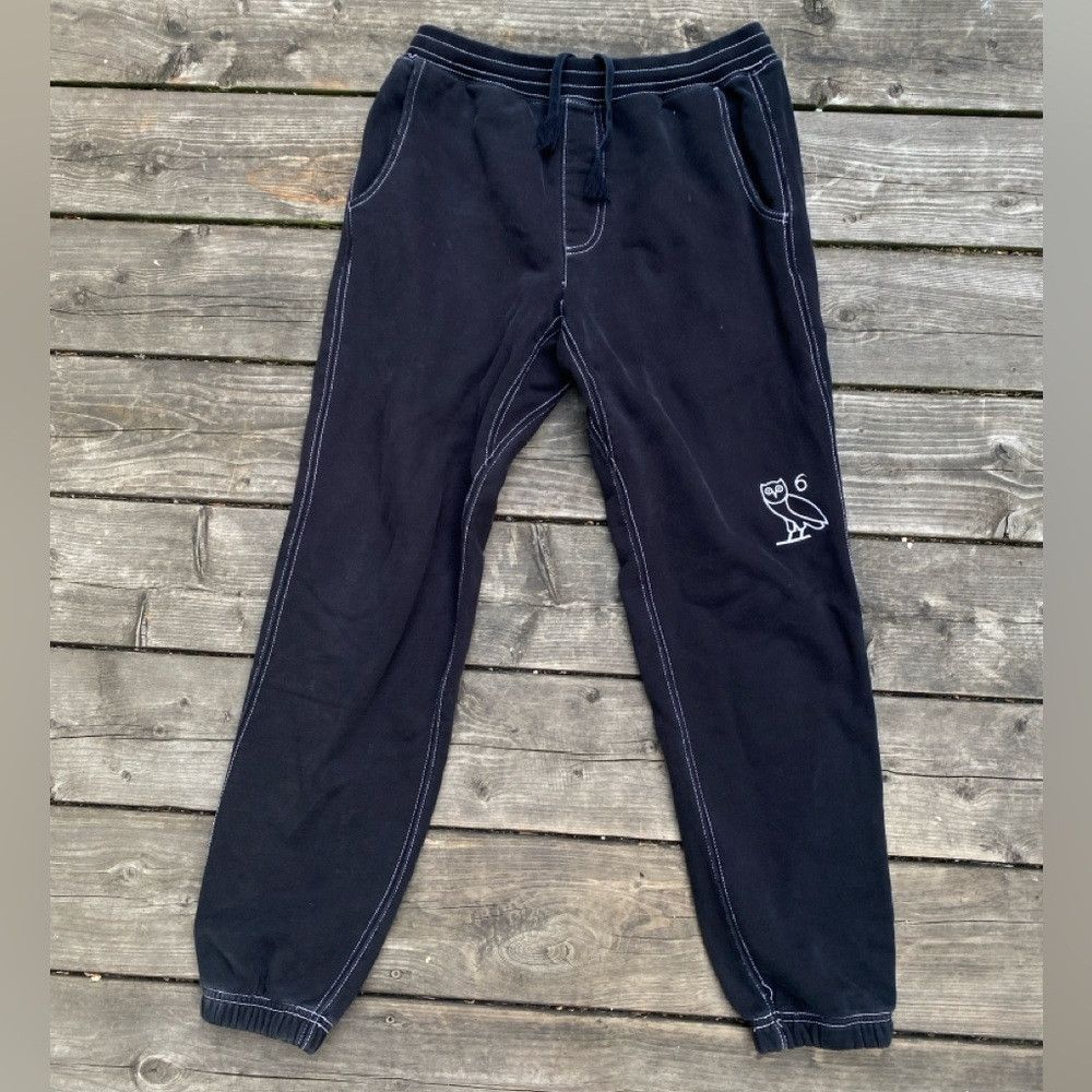 October's Very Own OVO Octobers Very Own Contrast Stitch Sweatpants Small Size US 30 / EU 46 - 1 Thumbnail