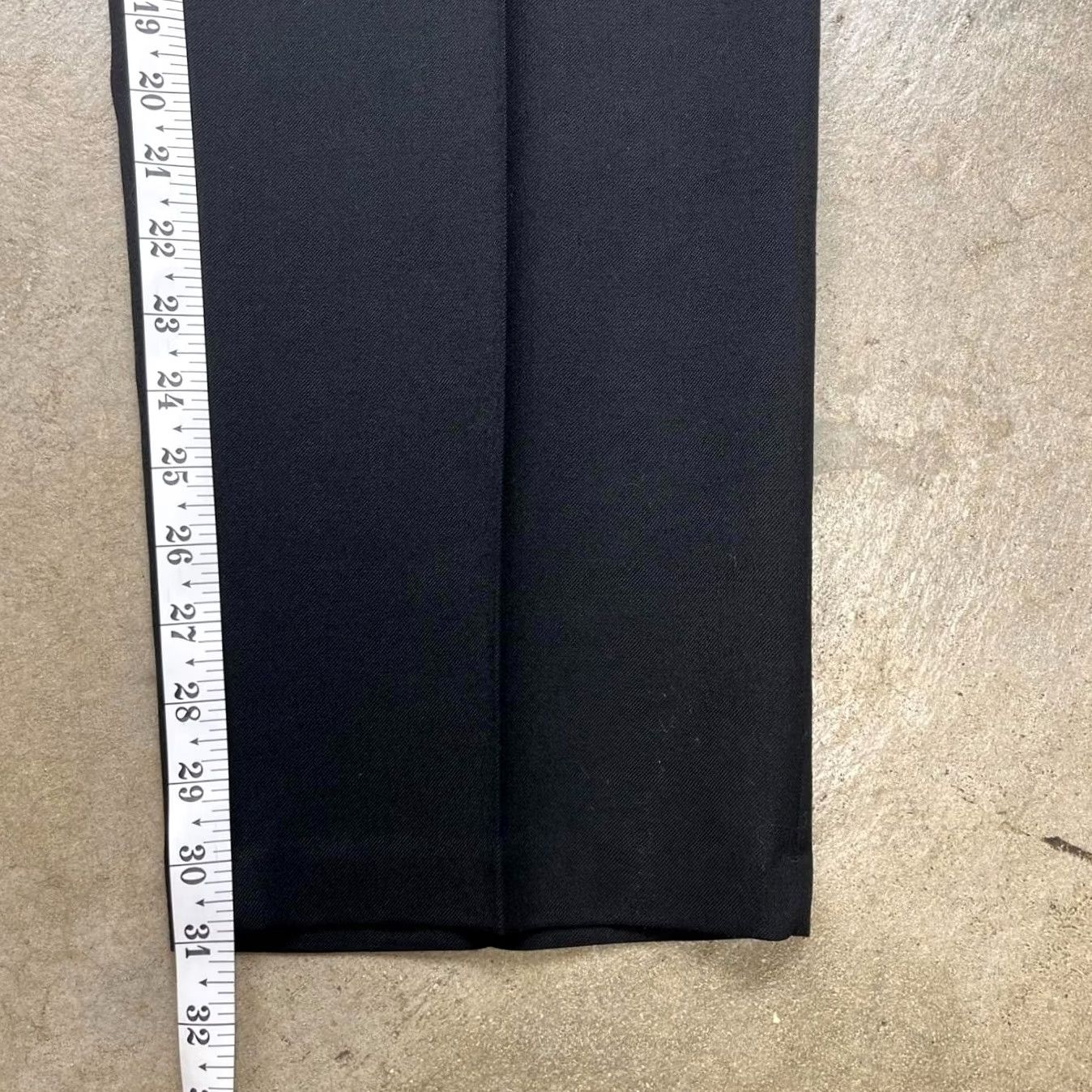 Vintage VINTAGE Slates Wool Trousers Black Dress Pants 32x31 Flat Front Men Pants Straight Leg Womens? Size US 32 / EU 48 - 5 Thumbnail