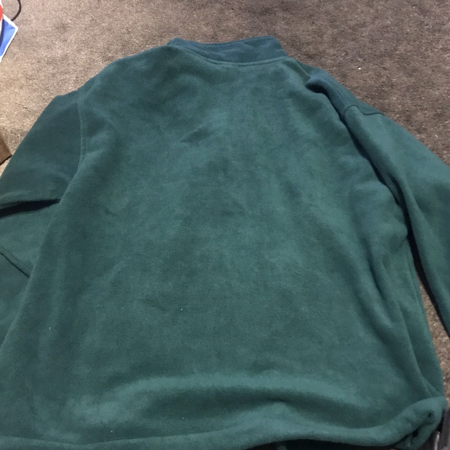 Vintage VINTAGE Emma & Di Venezia Italia 1/4 Zip Pullover Sweatshirt XL Green Unisex Adults 80s Italian Gondola Crew Neck Polyester Fleece Long Sleeve Size US XL / EU 56 / 4 - 7 Thumbnail